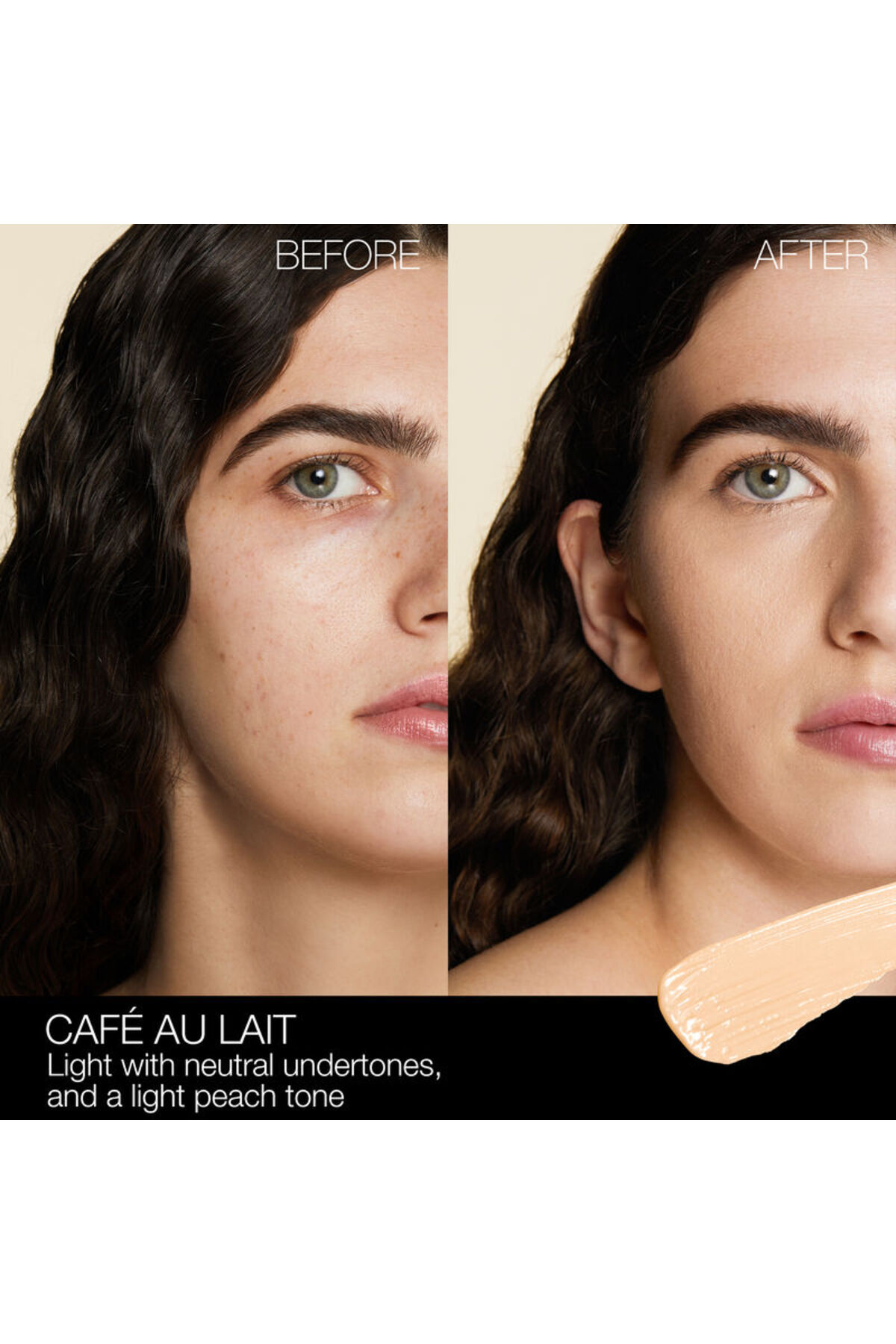 Nars مخفی کننده کرمی درخشان مرطوب کننده موثر ۲۴ ساعته