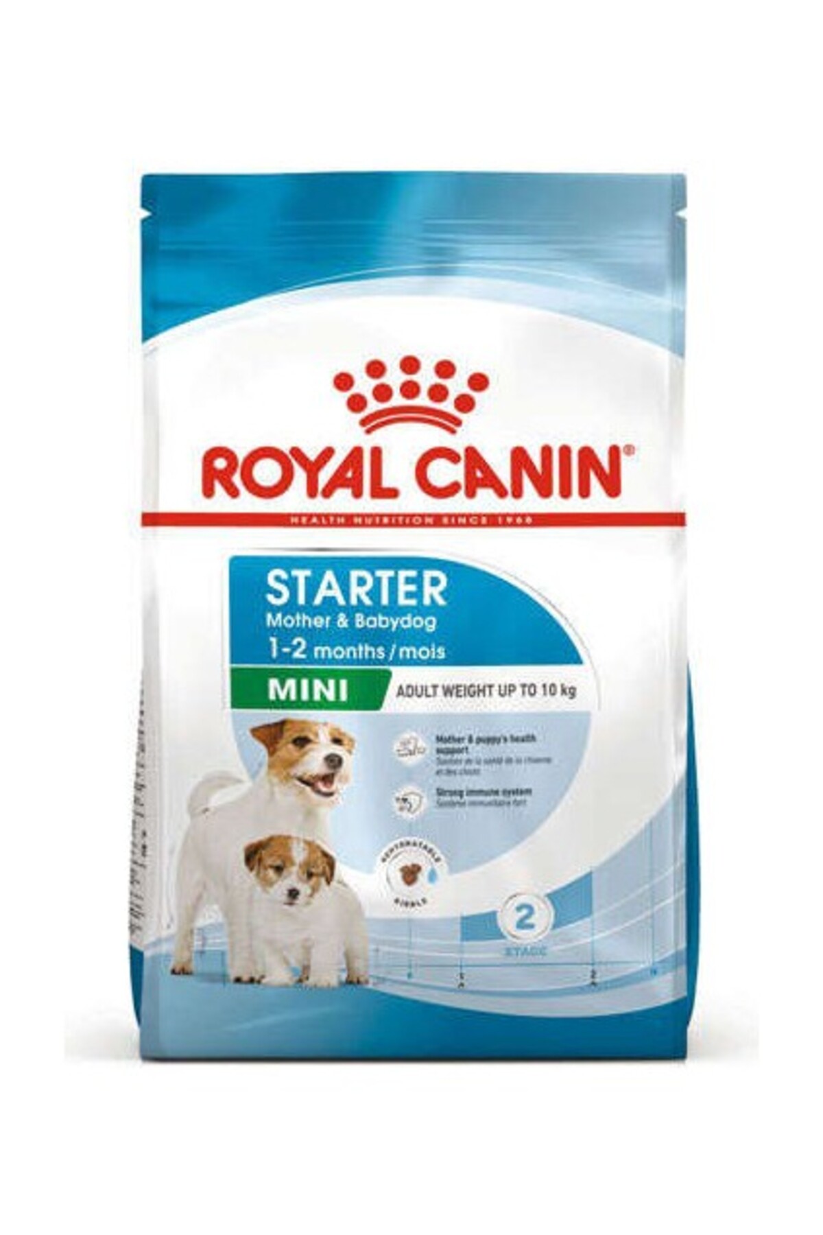 غذای خشک سگ مادر و توله رویال کنین Royal Canin Mini Starter با طعم مرغ، ۴ کیلوگرم