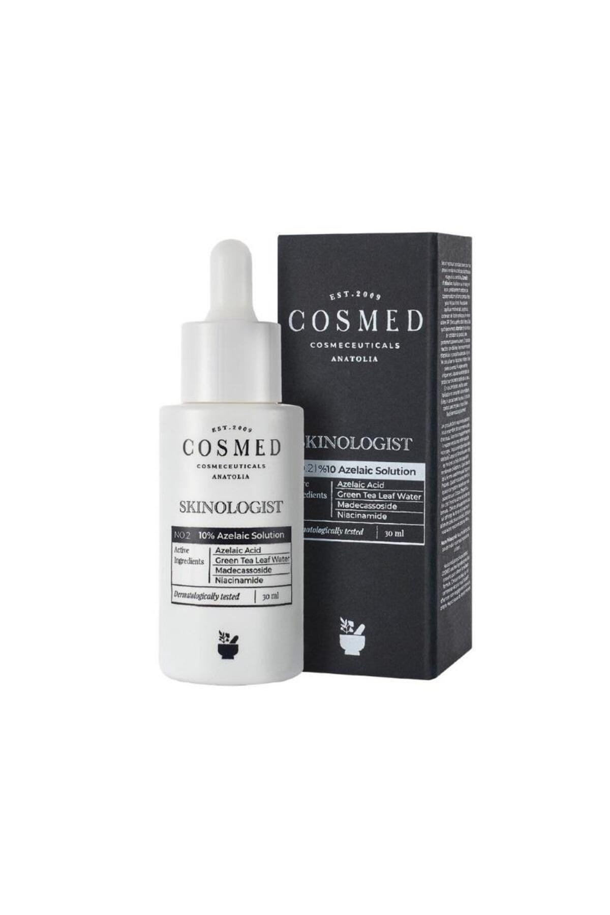 سرم پوست محلول 10% آزلائیک متخصص 30 میل COSMED