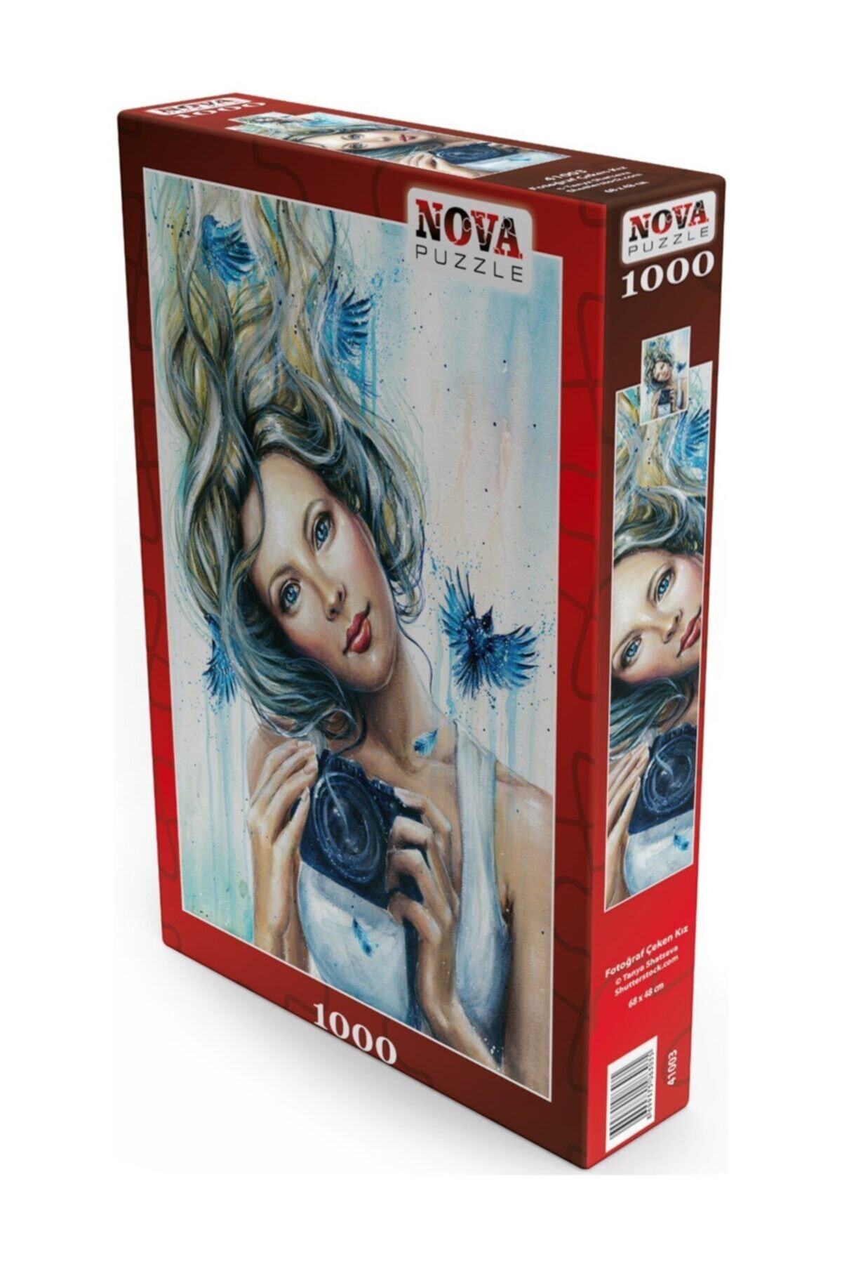 پازل 1000 تکه دختر نوا در حال عکس گرفتن تانیا شاتسوا از ترکیه Nova Puzzle