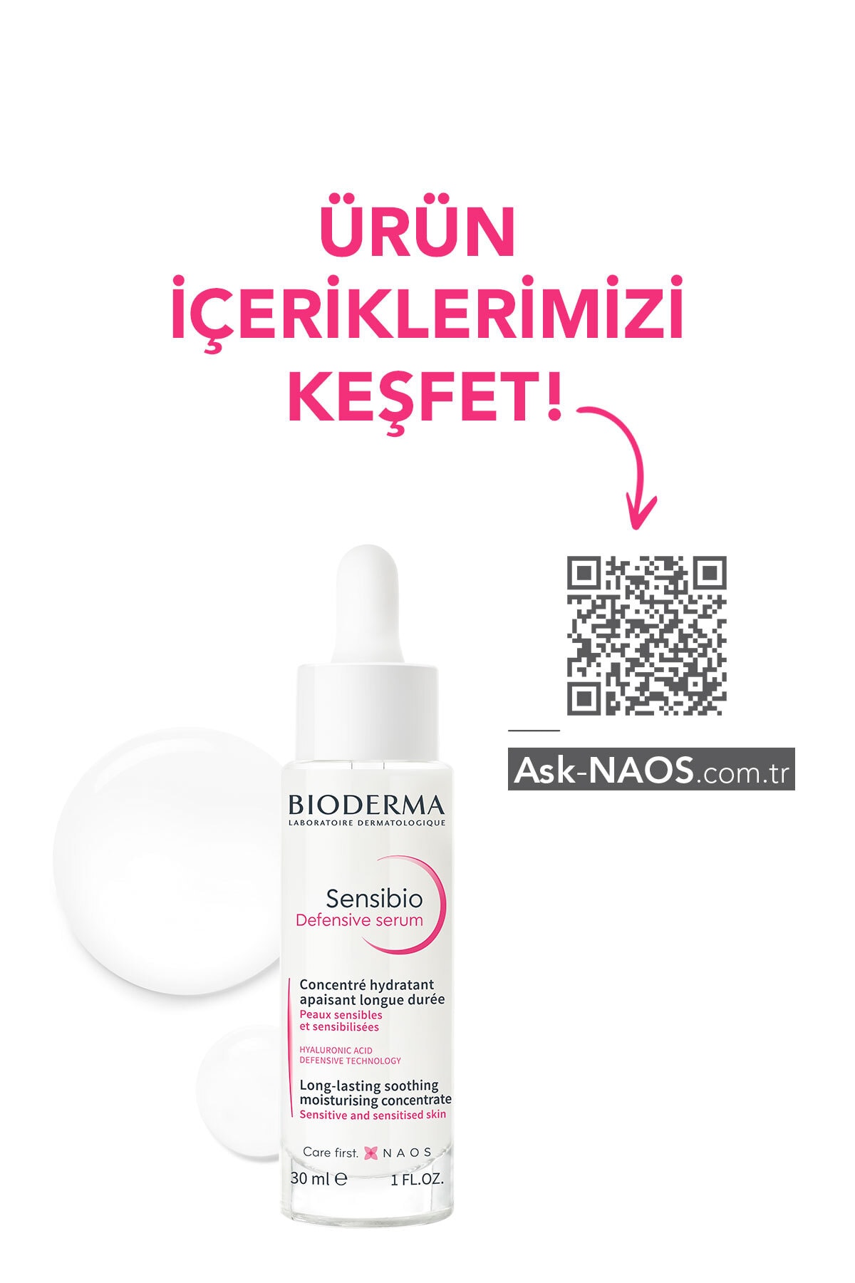 Bioderma سرم دفاعی حساسیت سنسیبیو