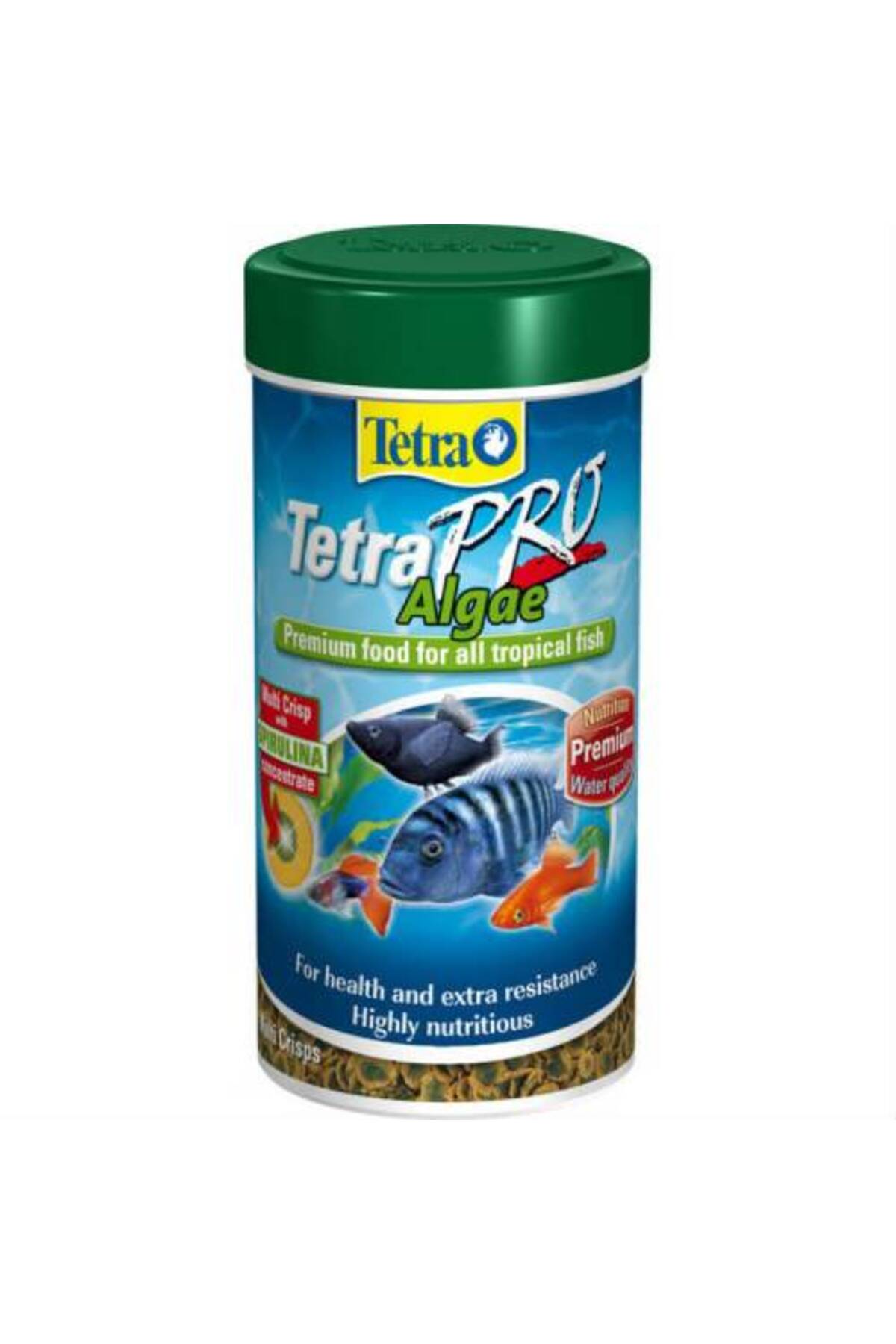غذای ماهی آکواریومی تترا Tetra Pro Algae Crisps، ۲۵۰ میلی‌لیتر