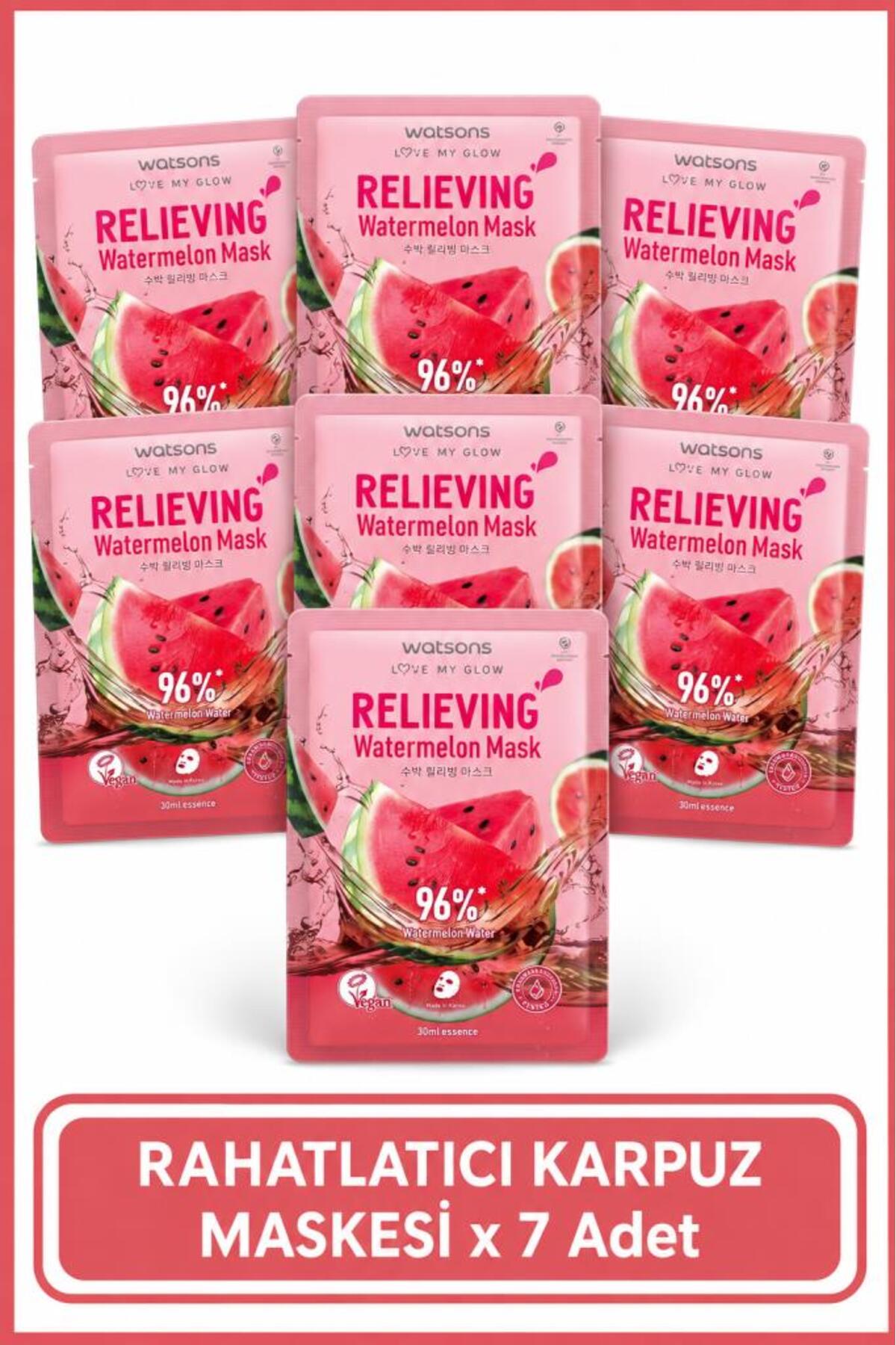 ماسک صورت آرامش‌بخش هندوانه Fruity واتسونز Watsons، ۳۰ میلی‌لیتر
