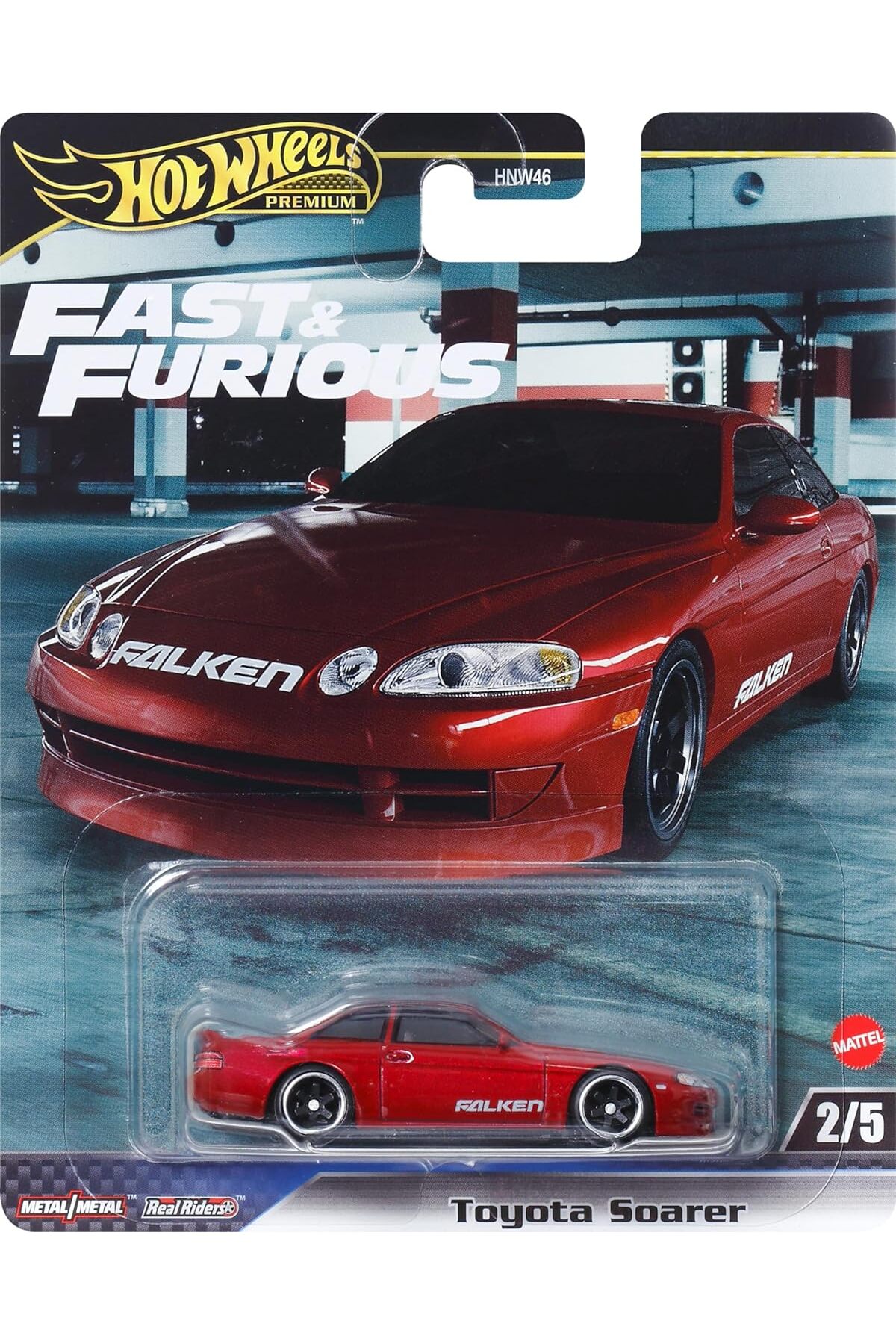 ماشین اسباب بازی PREMIUM F&F TOYOTA SOARER HNW46 2 5 از ترکیه HOT WHEELS
