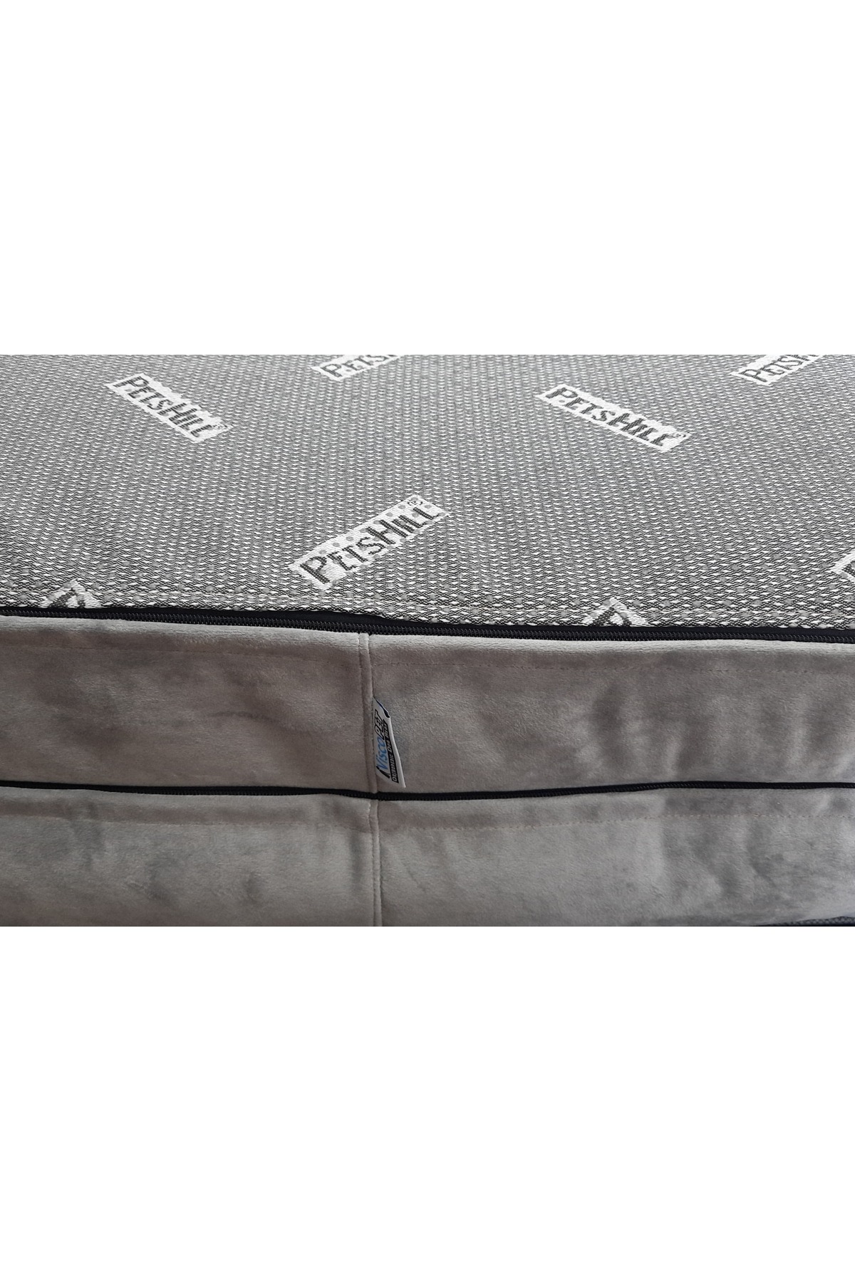 تخت سگ پت‌شیل petshill Viscopet Premium Cozy Sofa، مدل Cozysofa، فومی و قابل شست‌وشو خاکستری