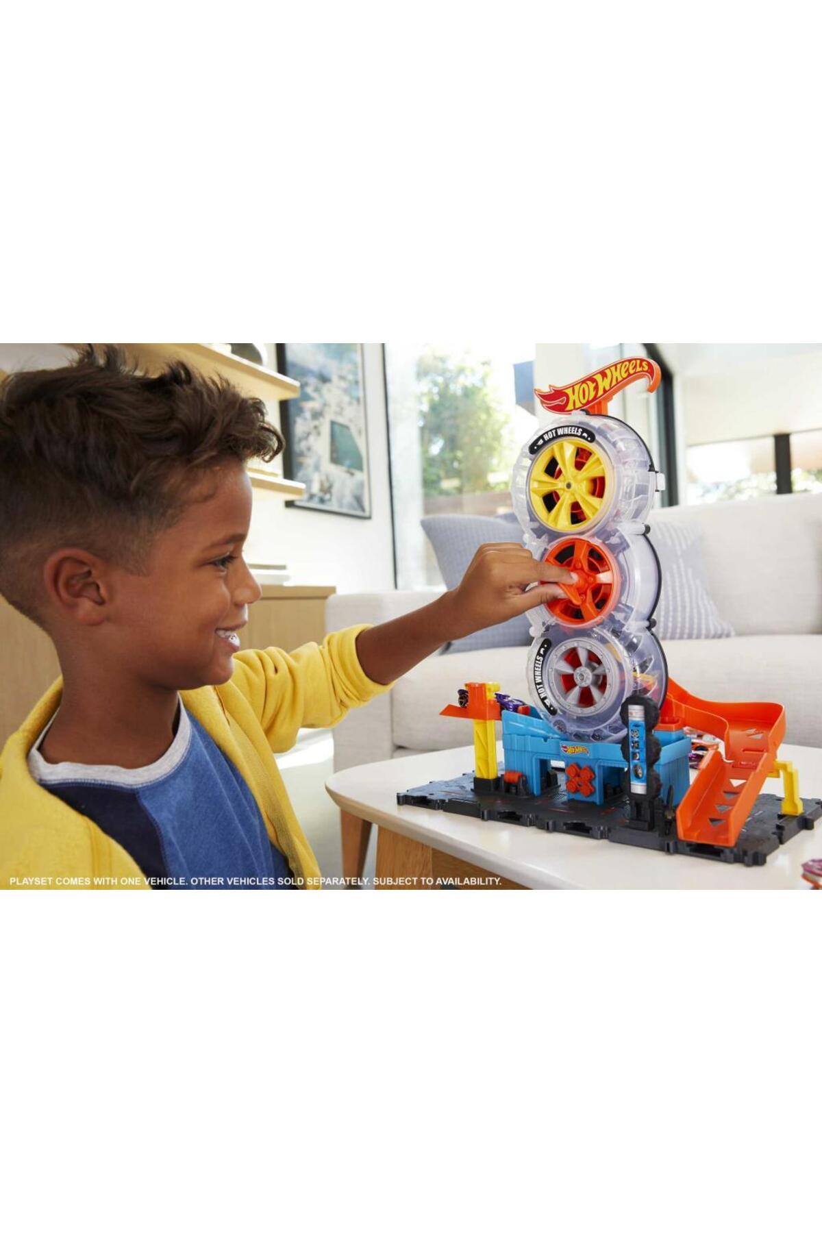 ماشین اسباب بازی TRACK TOWER TOUGH | HDP02 هات ویلز اورجینال HOT WHEELS