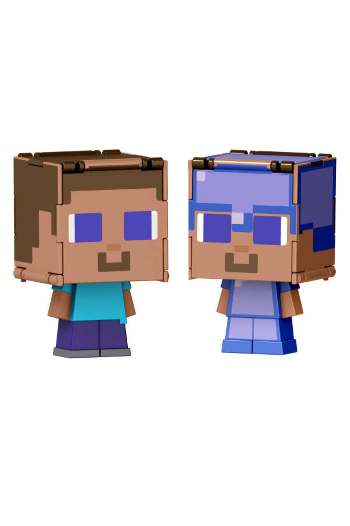 اسباب بازی های فیگور شخصیت چرخاندن 2 در 1 شکل JCN19 Minecraft