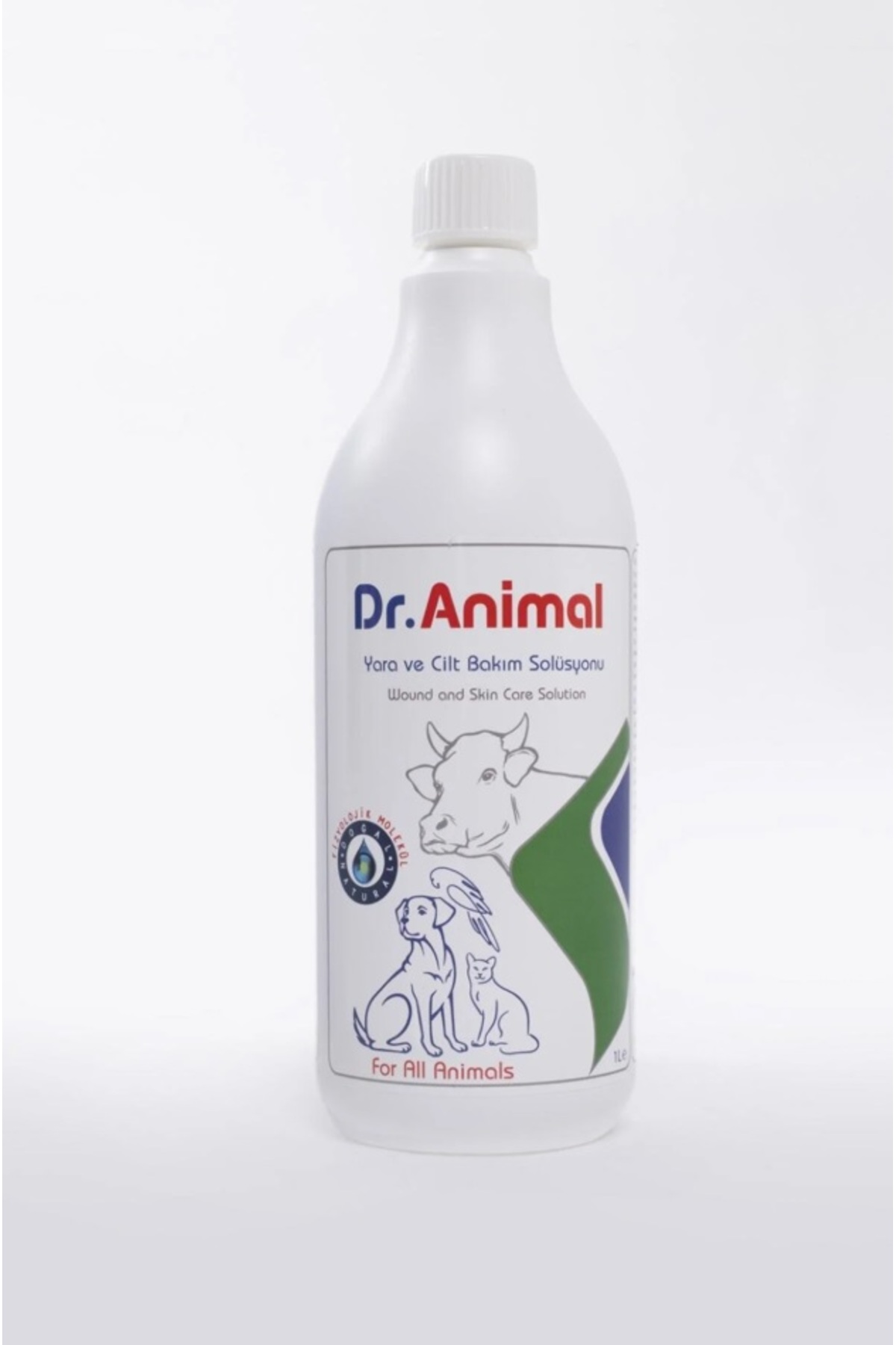 محلول مراقبت از زخم و پوست دکتر انیمال Dr. Animal، ۱ لیتر