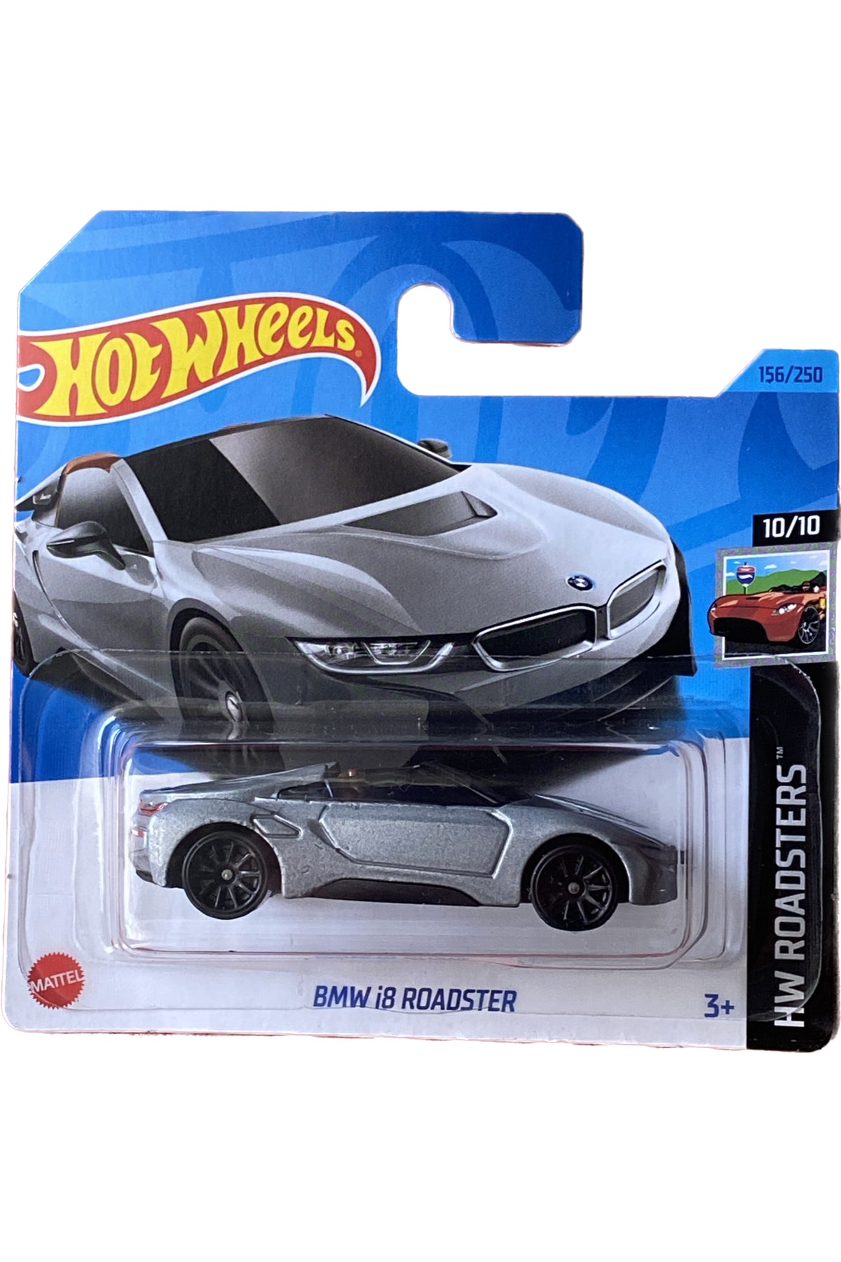 ماشین اسباب بازی BMW I8 ROADSTER GREY 2023 هات ویلز اورجینال HOT WHEELS