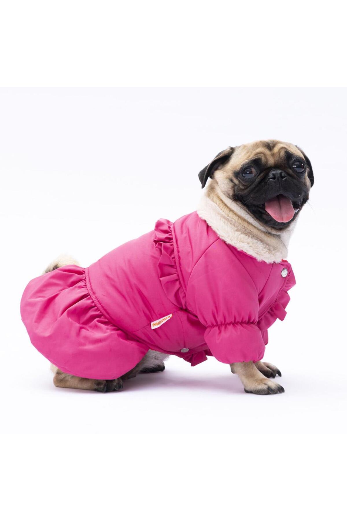بارانی سگ پاوستار Pawstar مدل Elizabeth، صورتی