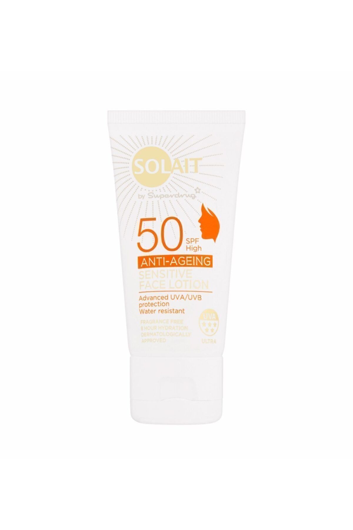 کرم ضد آفتاب صورت ORJINAL سن SPF 50 حساس میل Solait