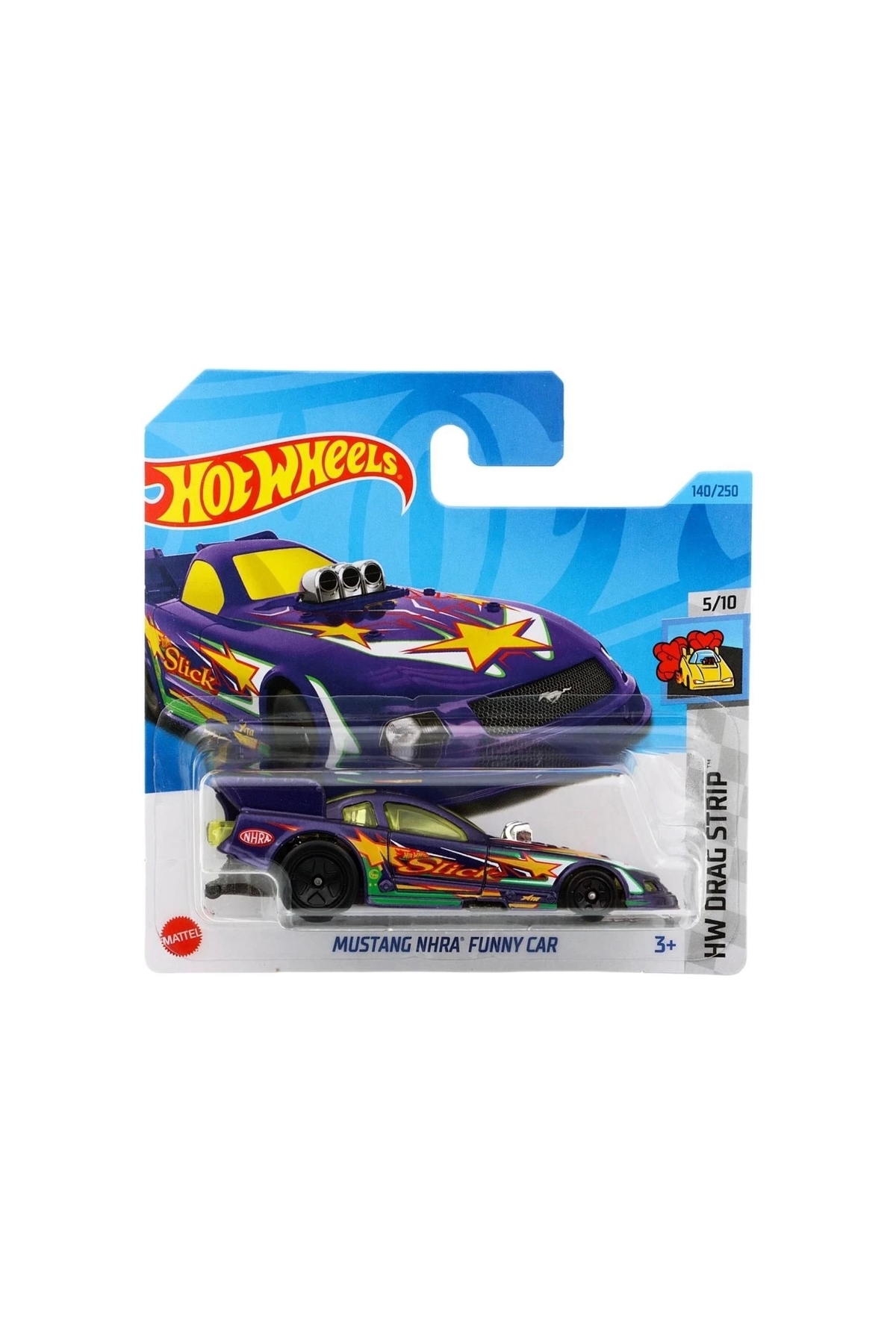 ماشین اسباب بازی های مجرد MUSTANG NHRA 'CLOUND CAR HKH30 هات ویلز اورجینال HOT WHEELS