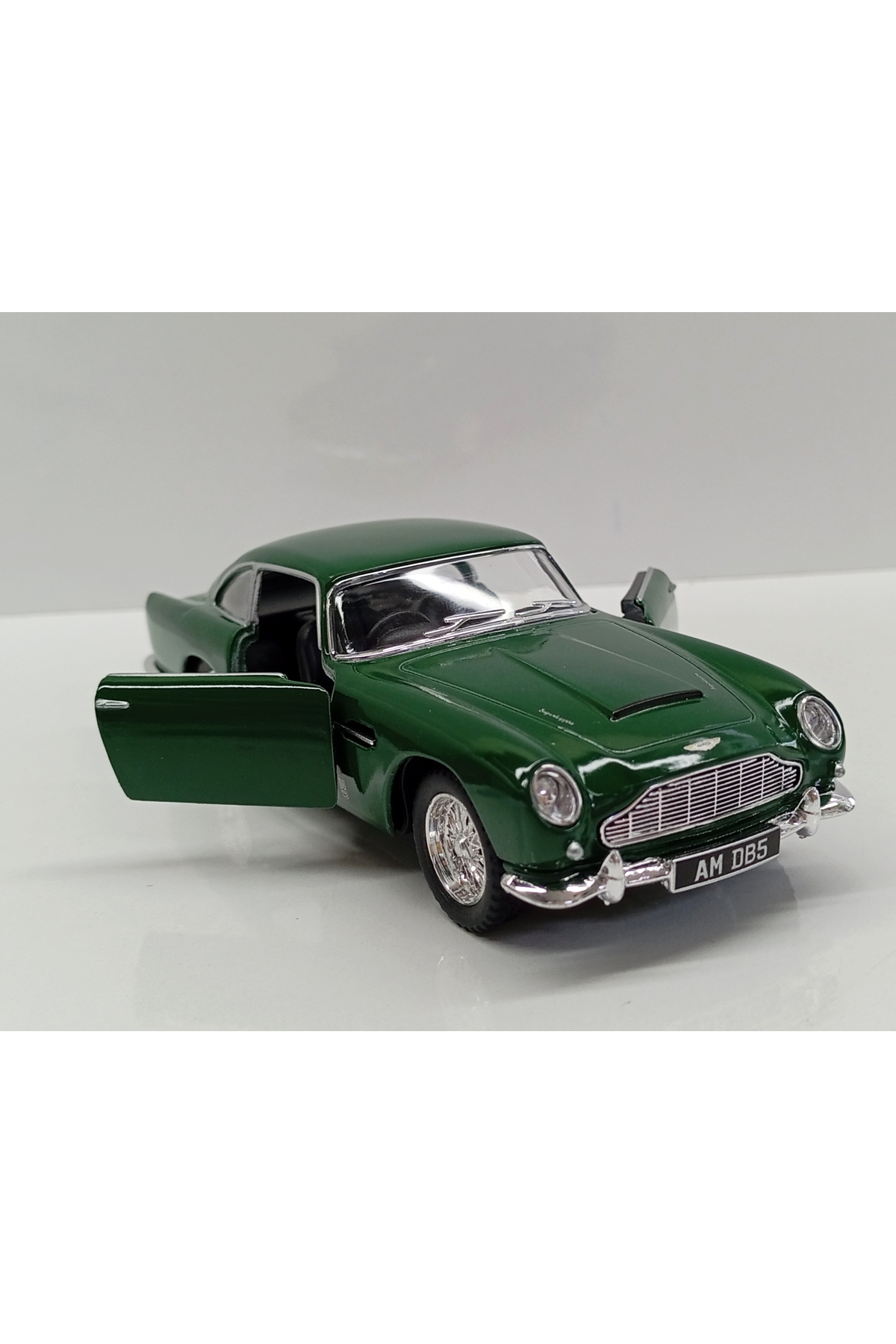 مدل خودرو DIANOMI 1 38 SCALE ASTON MARTIN DB5 13 CM PULL DROP METAL CAR GREEN اورجینال Kinsmart