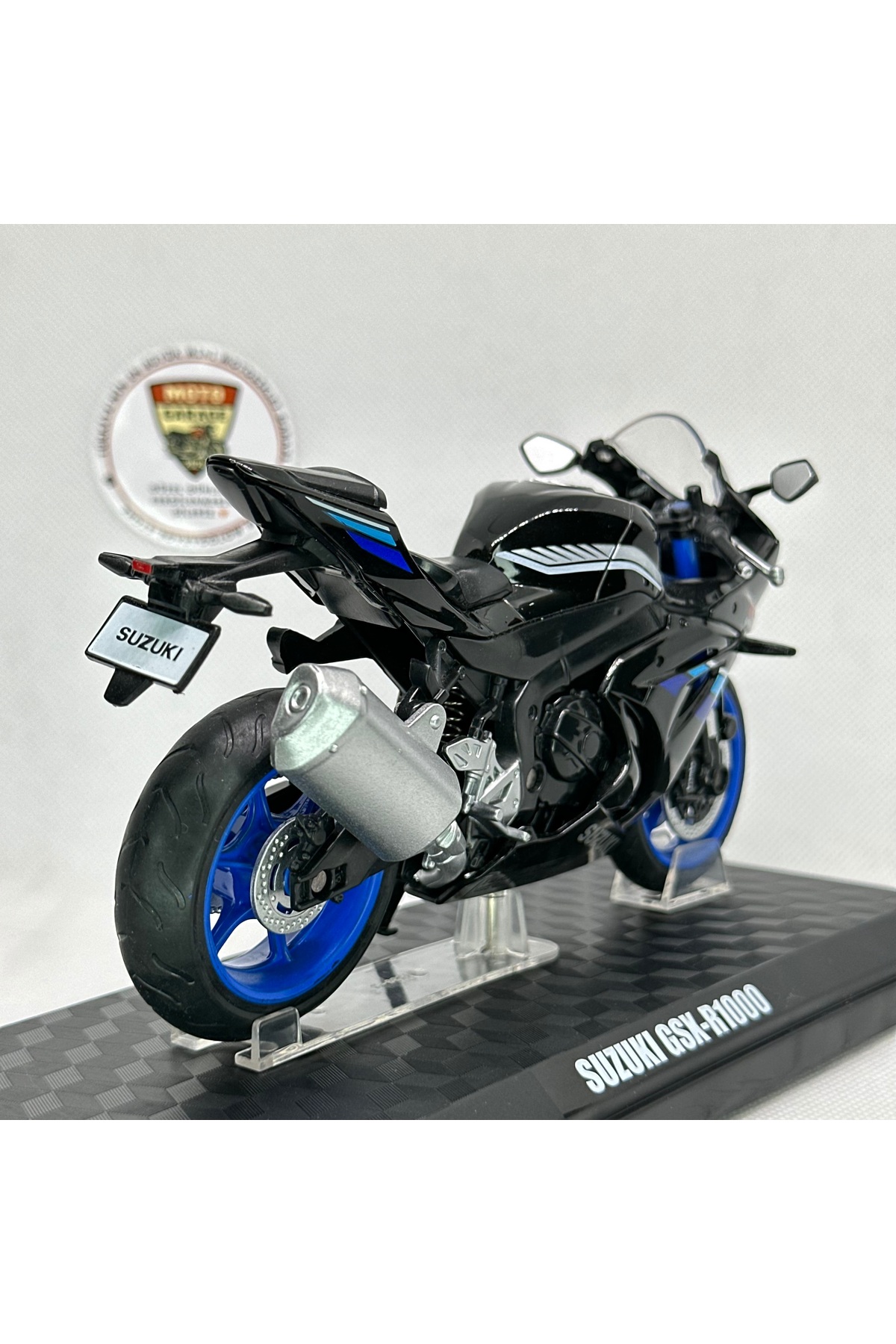 مدل خودرو موتورسیکلت سوزوکی GSX R1000 1:12 دیکست اورجینال Maisto Diecast