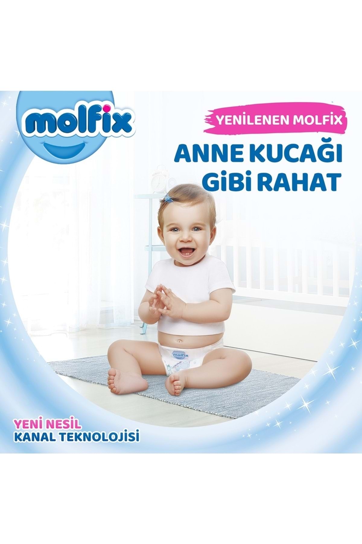 پوشک بچه سایز بچه: 5 11 18 کیلوگرم جونیور 200 عدد مگا فرصت اقتصادی PK اورجینال Molfix