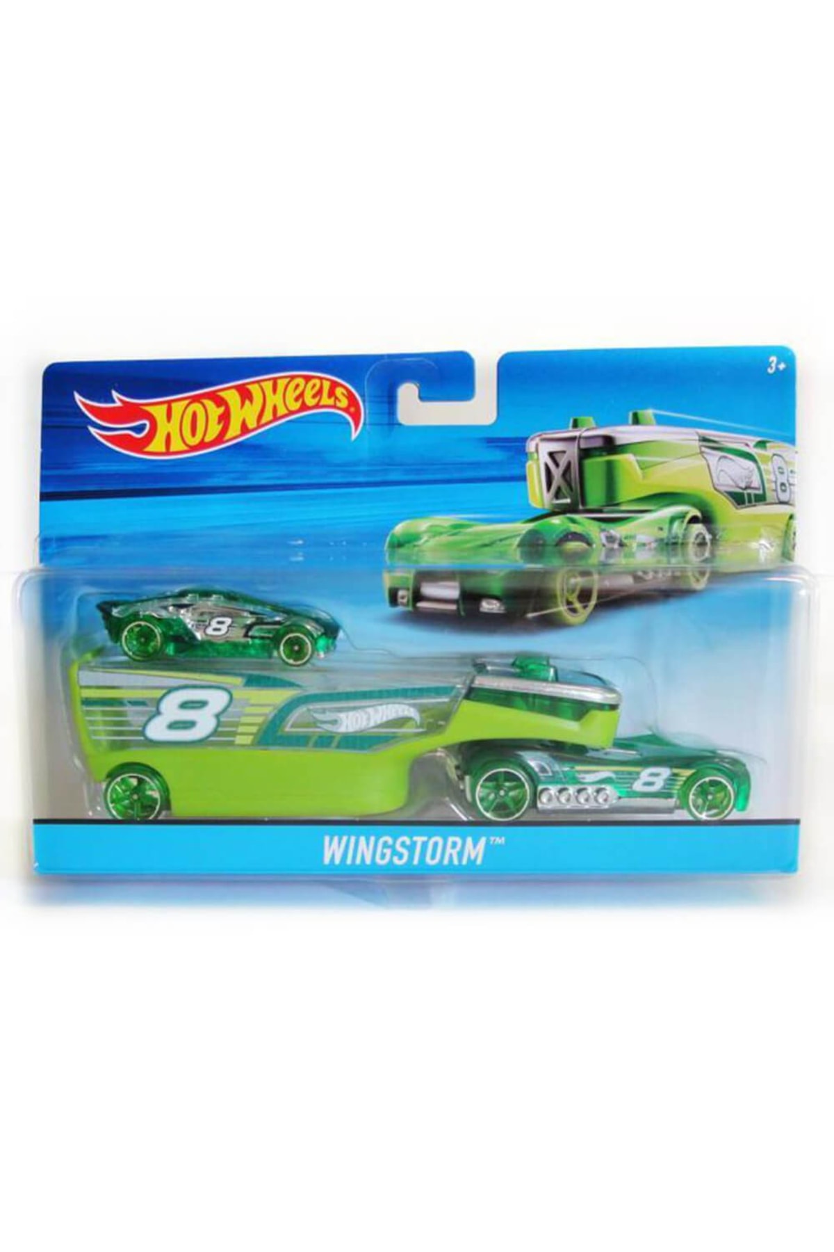 ماشین اسباب بازی کامیون های حامل طوفان بالدار هات ویلز اورجینال HOT WHEELS