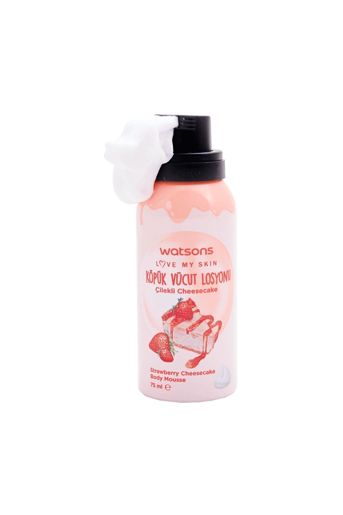 کرم بدن لوسیون فوم توت فرنگی 75 میل Watsons