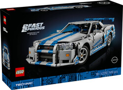 مجموعه ساختنی خودرو لگو LEGO تکنیک Technic مدل 42210، نیسان اسکای‌لاین GT-R (R34)، ۱۴۱۰ قطعه