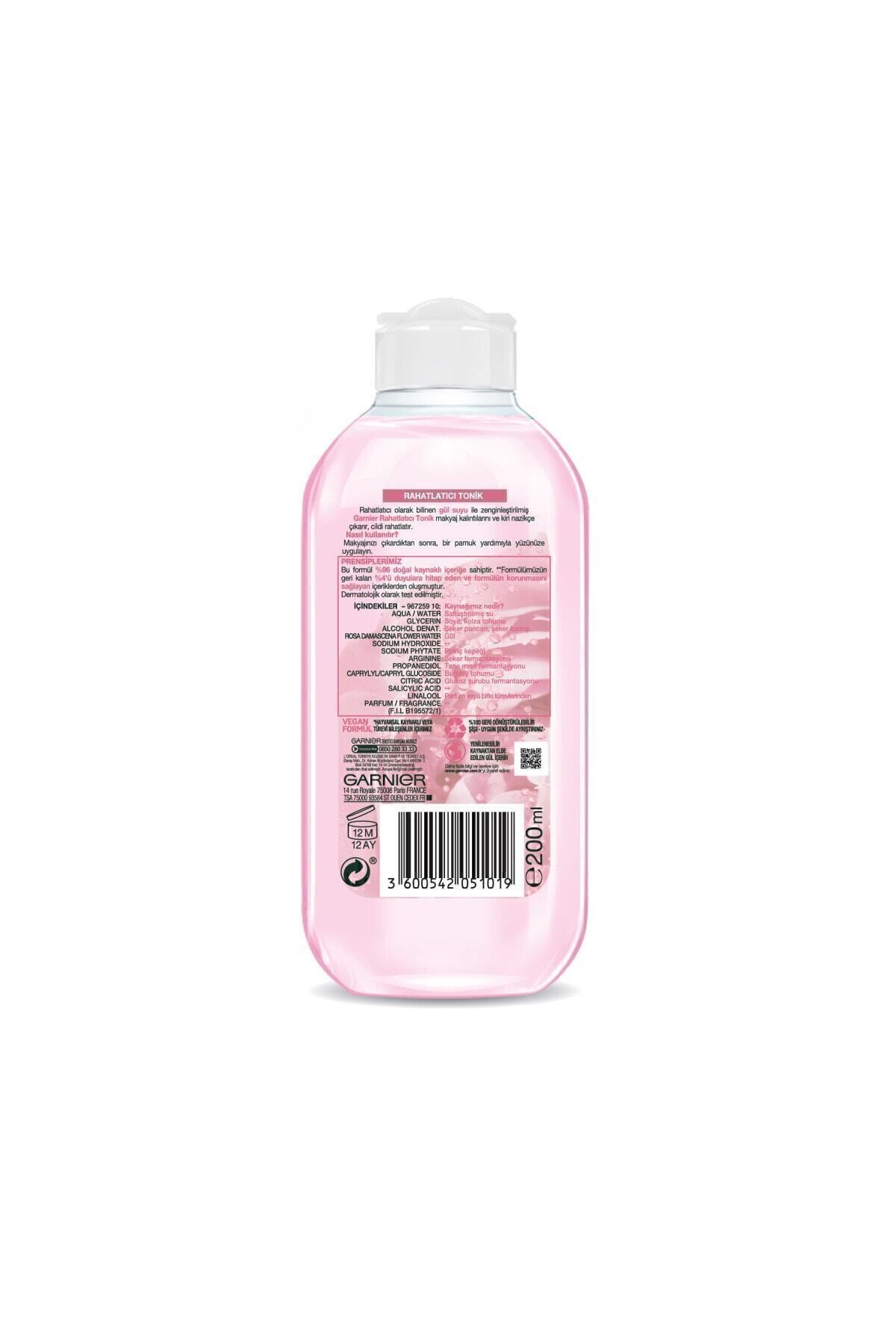 Garnier آب گلاب آرام بخش 200 میلی لیتر