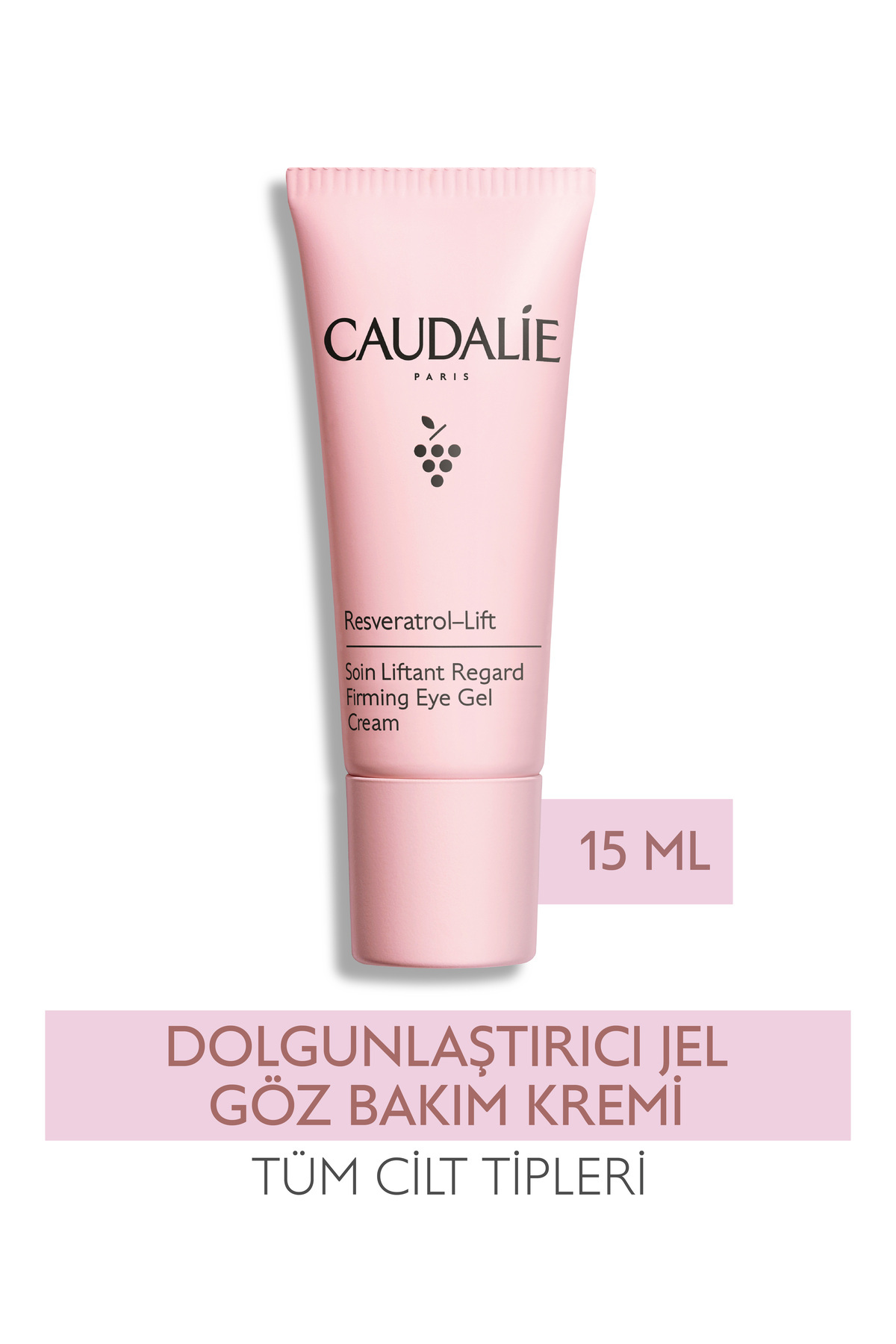 Caudalie ژل مراقبت از چشم Resveratrol Lift با اثر ضدپیری 15 میلی لیتر