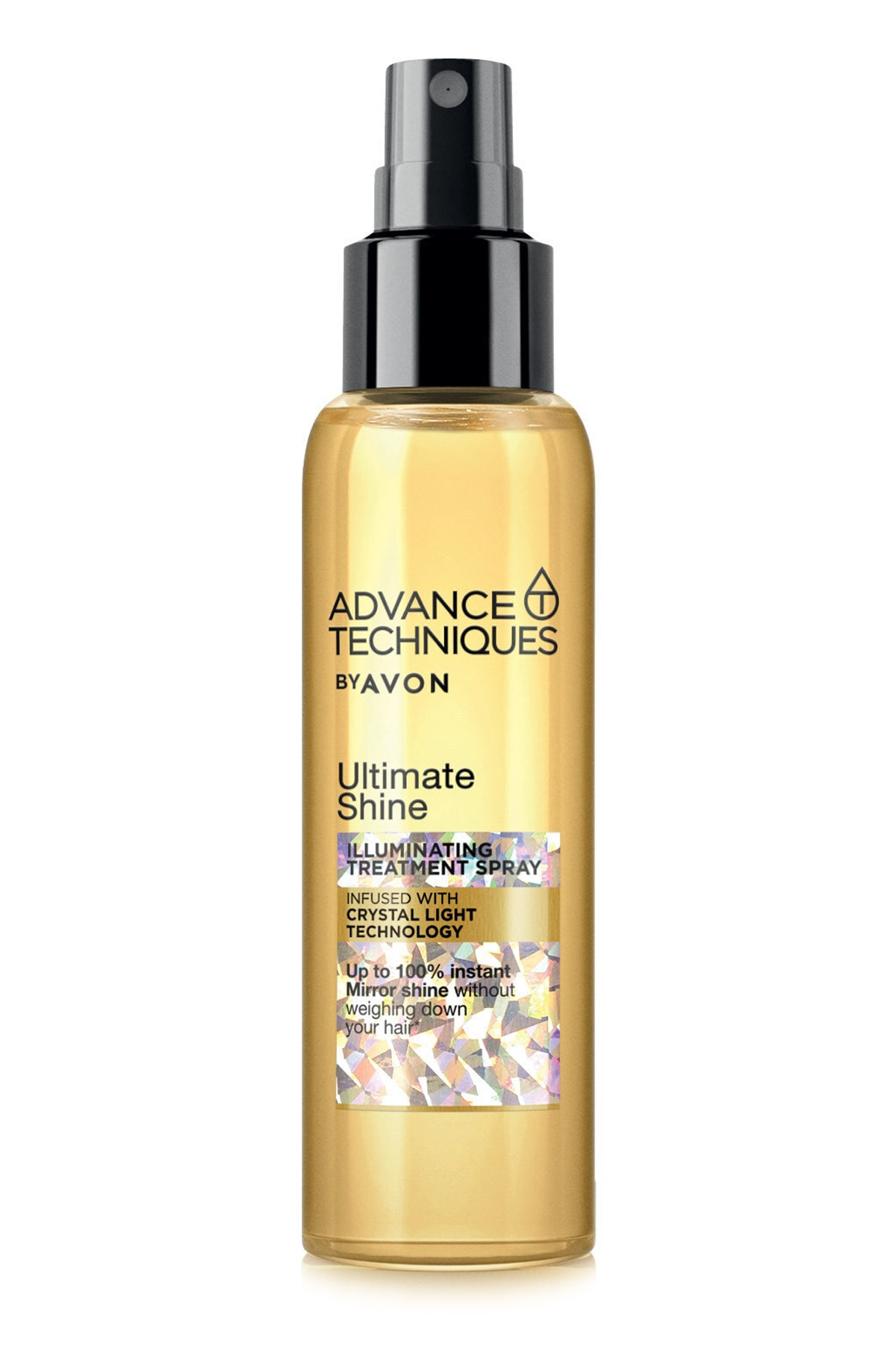 اسپری مراقبت مو با درخشش مدل Advance Techniques حجم 100 میلی لیتر آون Avon