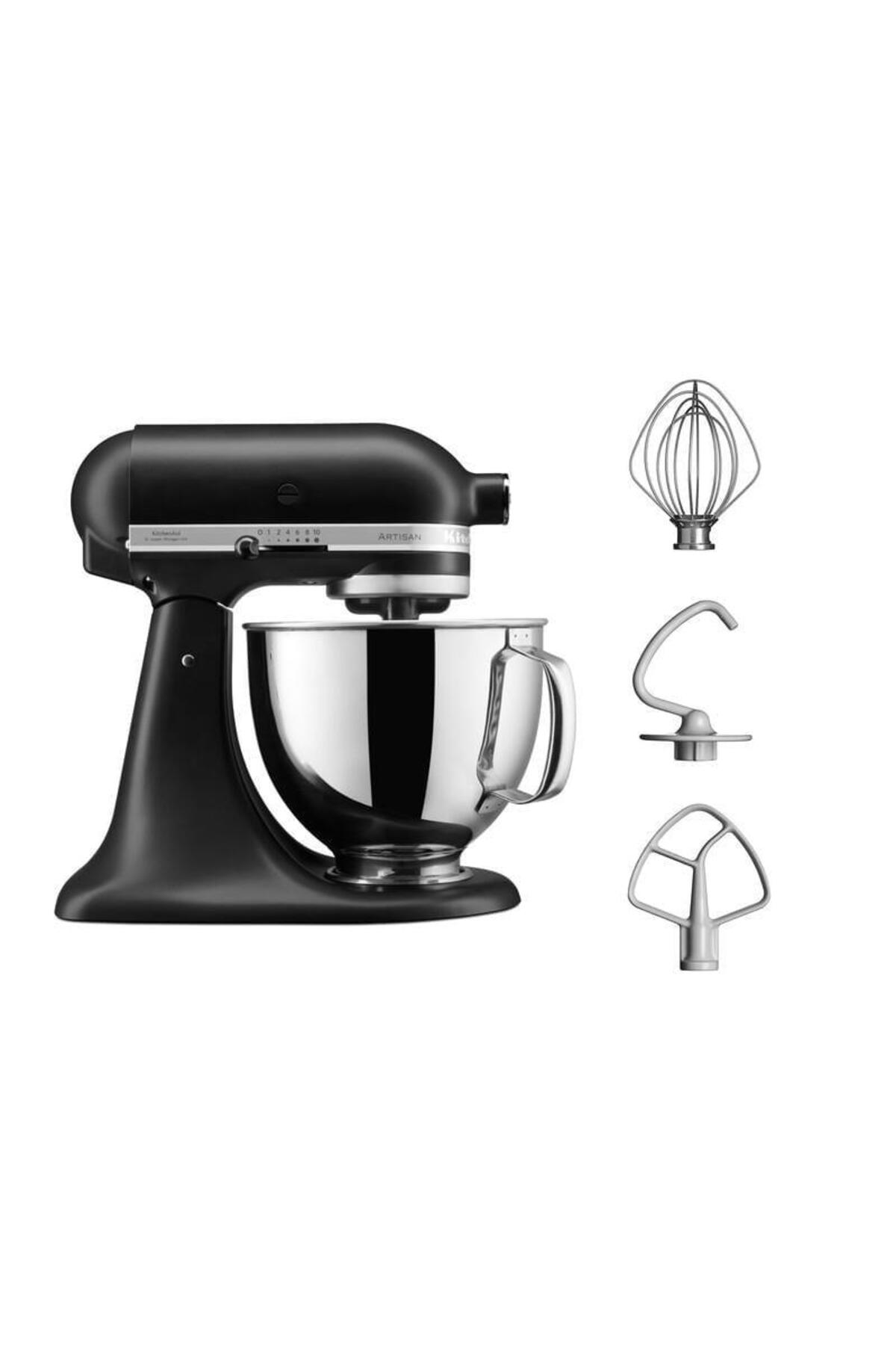 میکسر و ست پایه 4.8 لیتری ARTISAN 5KSM125EBM اورجینال Kitchenaid