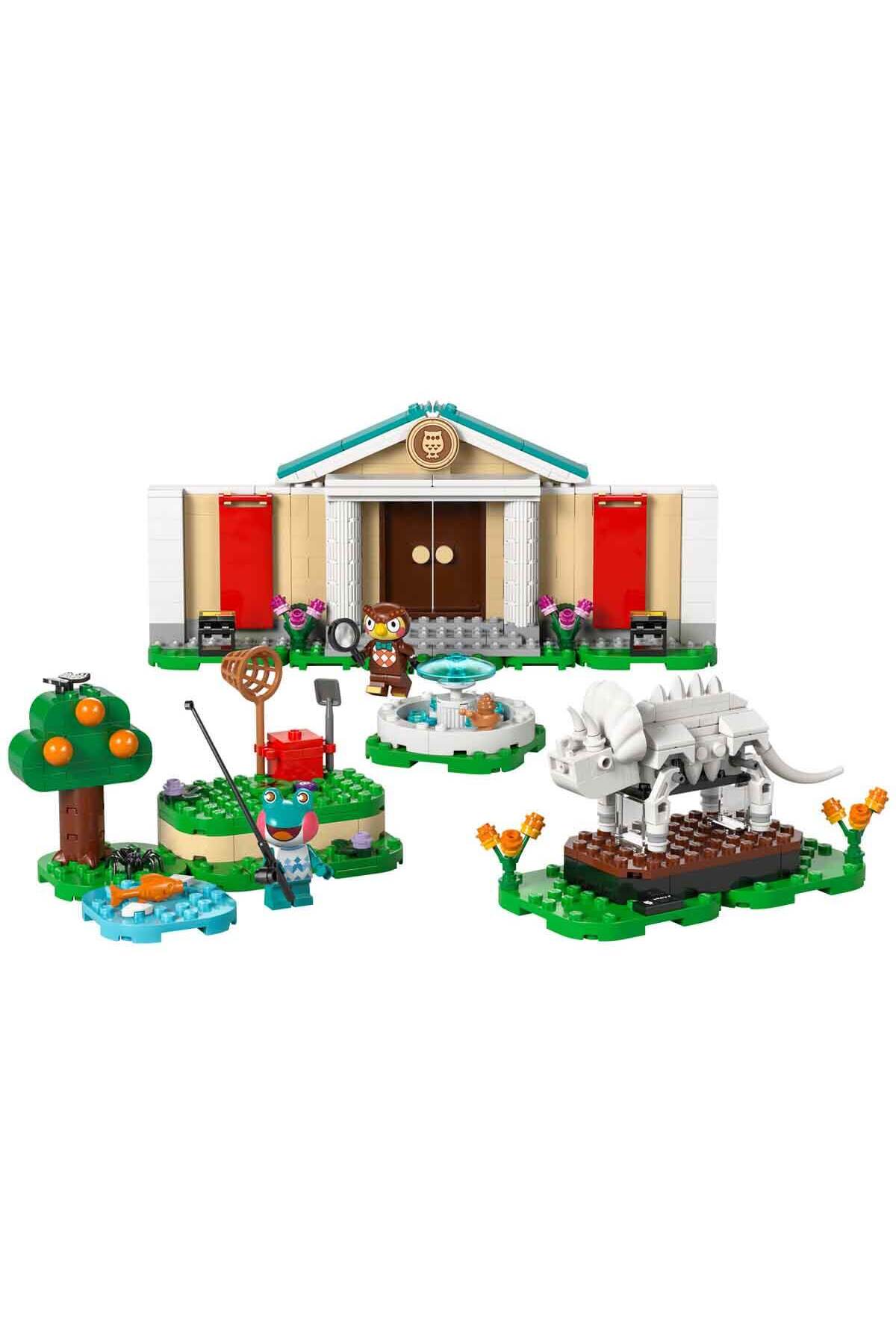 لگو و اسباب بازی های ساخت محور ANIMAL CROSSING BLATHERS MUSEUM COLLECTION 77056 خلاقیت برای کودکان 7 سال به بالا اورجینال LEGO