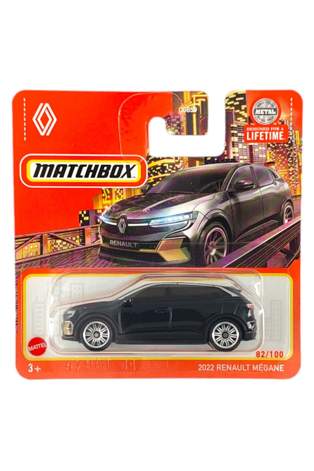 ماشین اسباب بازی جعبه کبریت 2022 رنو مگان HVN75 HOT WHEELS
