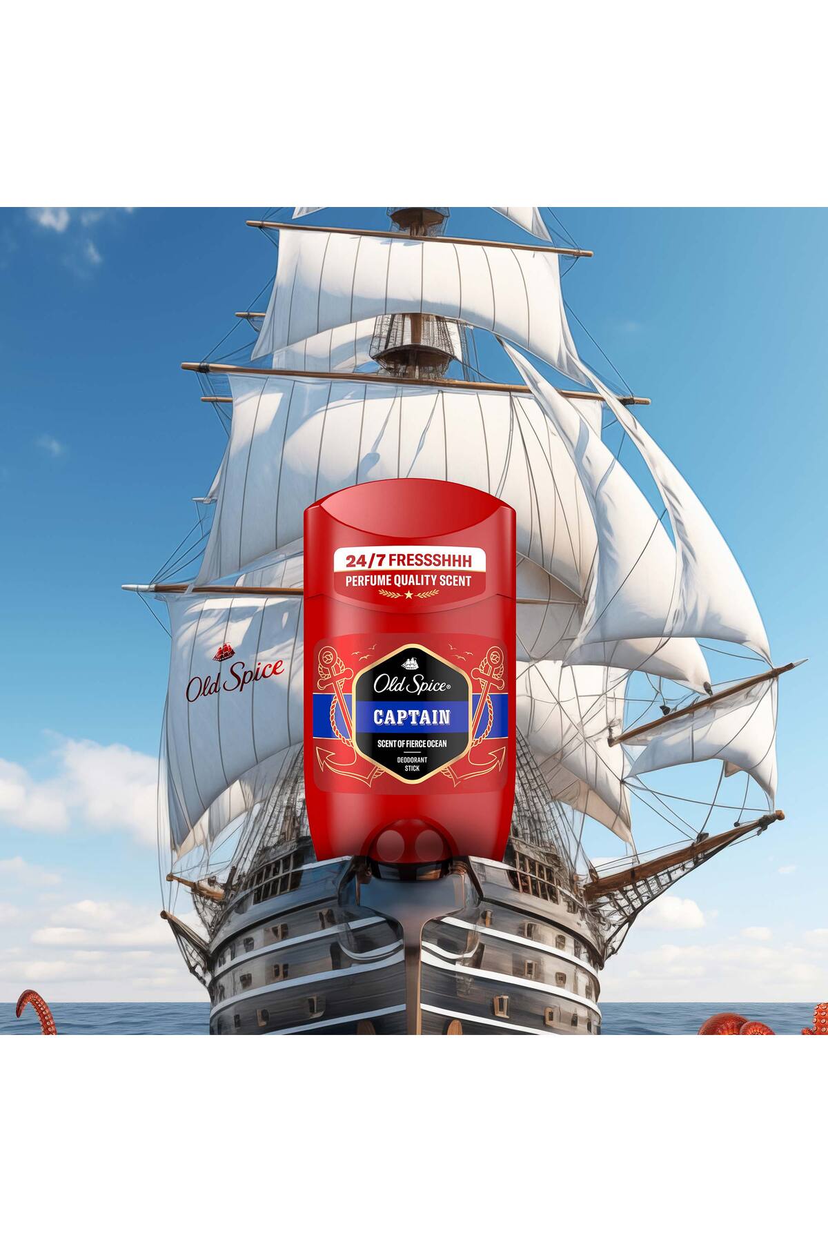 Old Spice ضد تعریق استیک کاپیتان 50 میلی لیتر