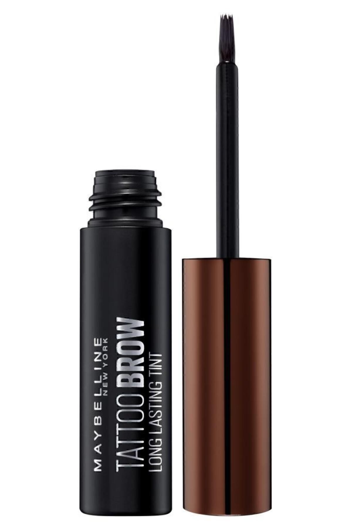 Maybelline New York ریمل رنگی ابرو Brow Tattoo ماندگاری 24 ساعته قهوه ای متوسط