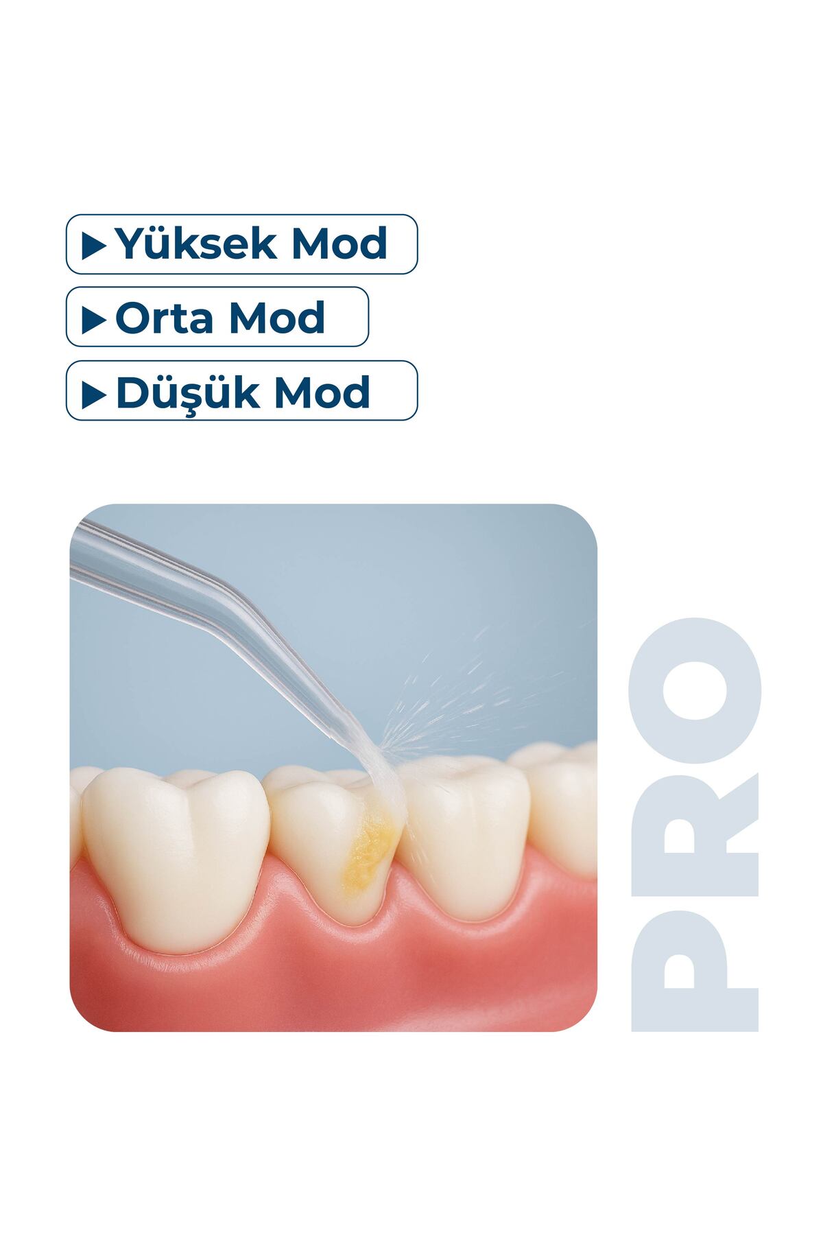 مسواک شارژی دستگاه شستشوی دهان AQUADENT PRO | تمیز کننده بین دندانی با 4 سر PiranTech