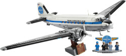 مجموعه ساختنی هواپیمای لگو LEGO Icons مدل 11378 Douglas DC-3 Pan Am، ۱۹۰۳ قطعه