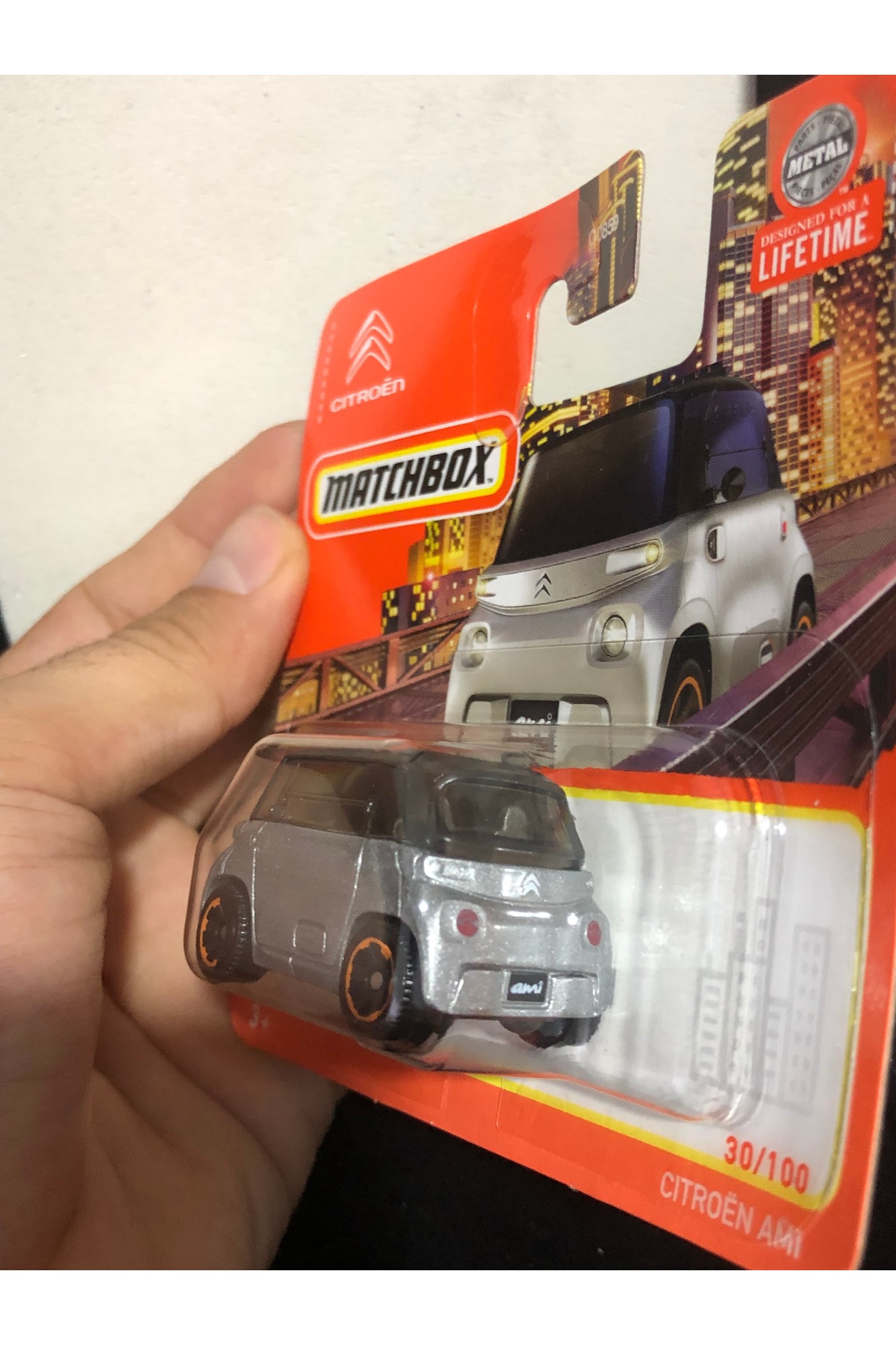 ماشین اسباب بازی CITROEN AMI ویژه برای مجموعه های جزئیات کامل هات ویلز اورجینال HOT WHEELS