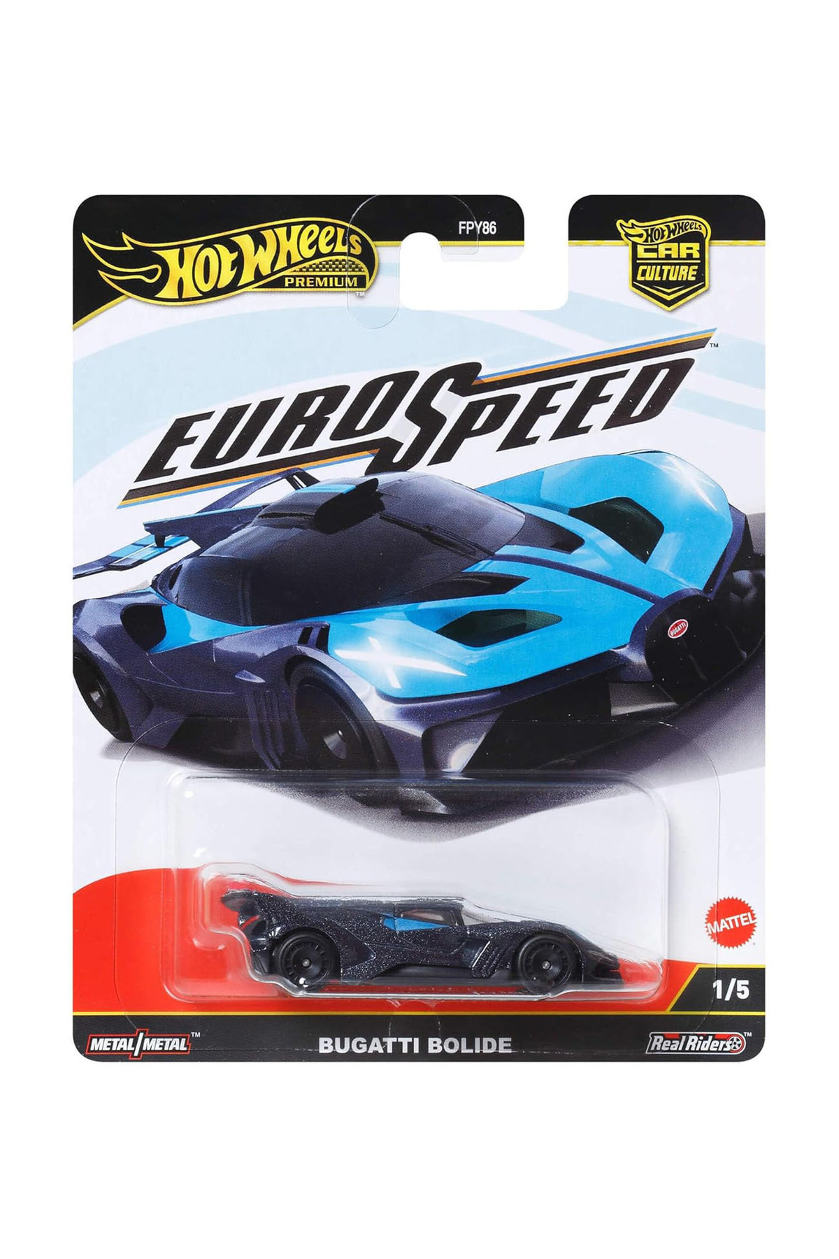 ماشین اسباب بازی پرمیوم بوگاتی بولید 1 64 یوروسپید 5 از ترکیه HOT WHEELS
