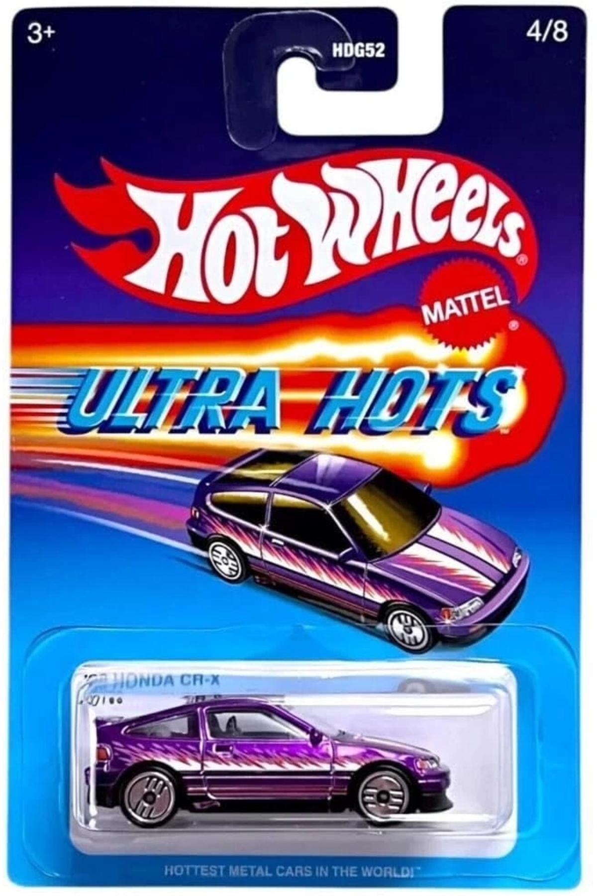 ماشین اسباب بازی '88 HONDA CR X ULTRA HOTS JBY63 هات ویلز اورجینال HOT WHEELS