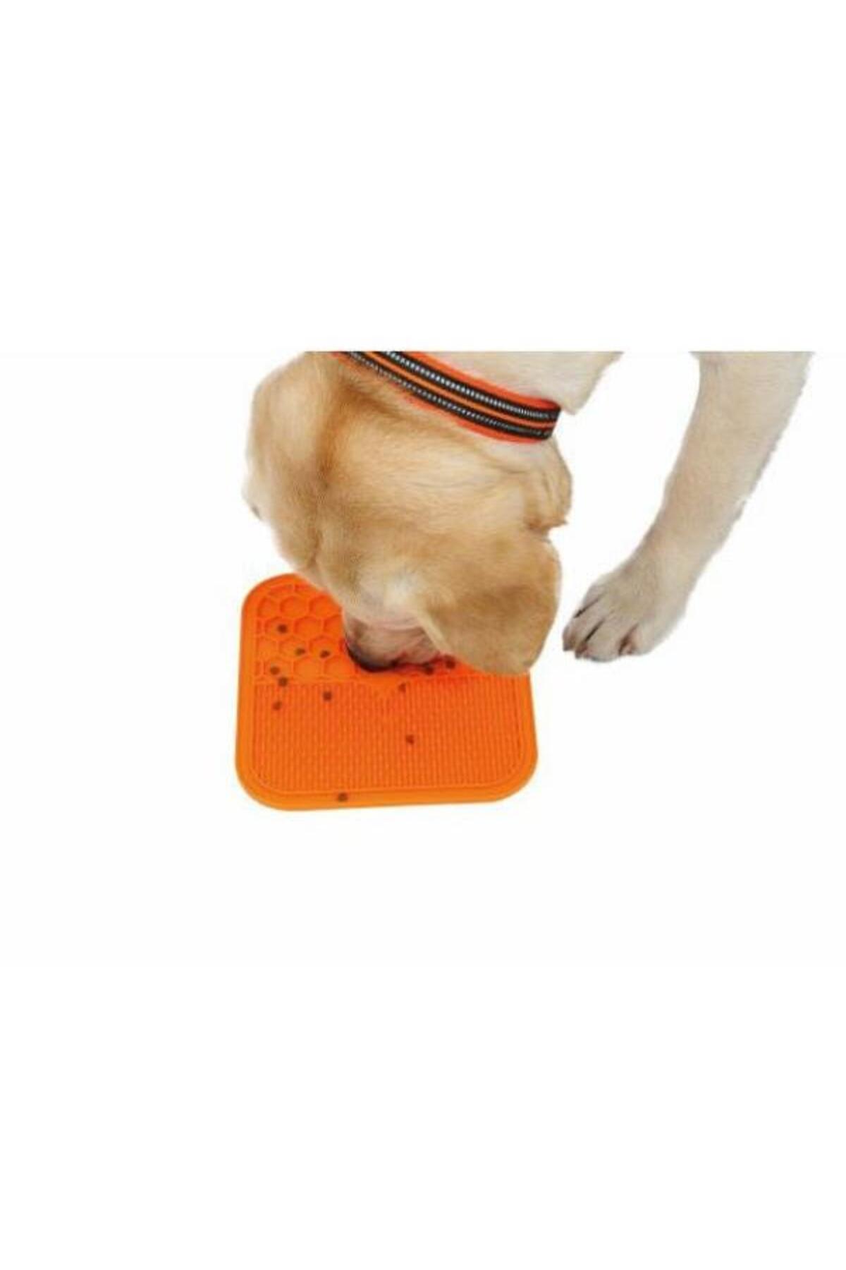 زیرانداز غذای سگ ام‌پتس M-PETS Lecca، نارنجی، کوچک