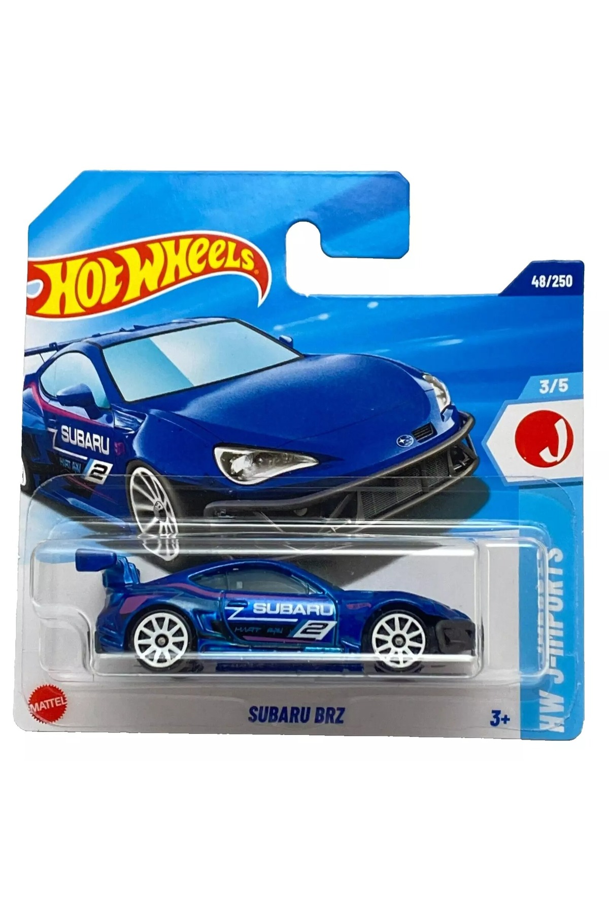 ماشین اسباب بازی 2025 SINGLE CAR SUBARU BRZ 3 5 هات ویلز اورجینال HOT WHEELS