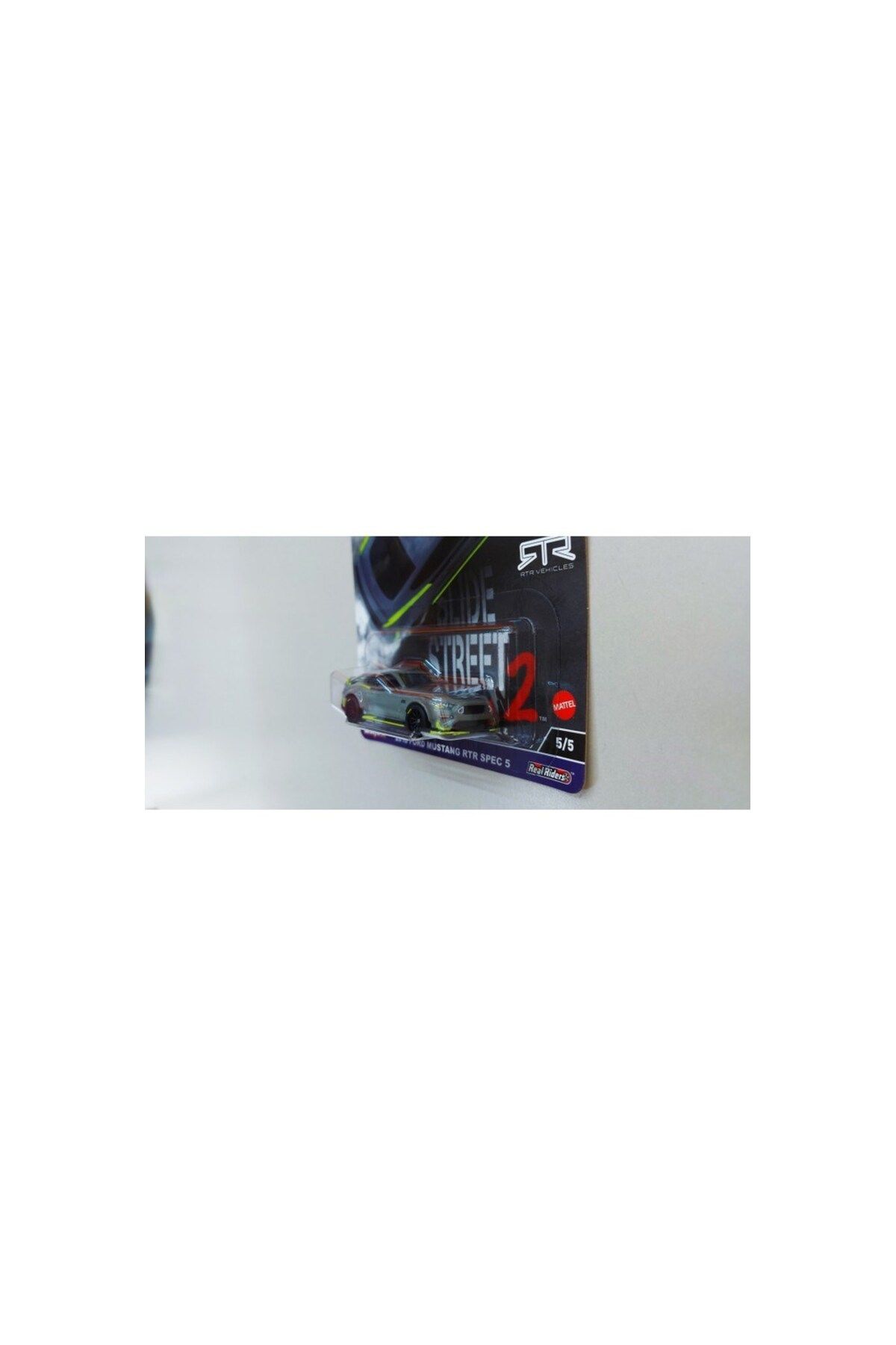 ماشین اسباب بازی PREMIUM SLIDE STREET 2 2018 FORD MUSTANG RTR SPEC 5 MODEL هات ویلز اورجینال HOT WHEELS