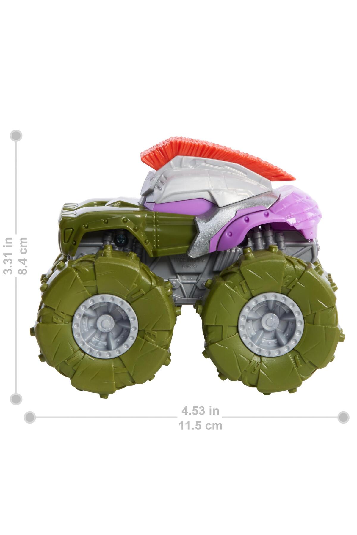 ماشین اسباب بازی کامیون های هیولا 1:43 اتومبیل رانندگی HULK HOTWHEELS MONSTER TRUCK CAR GVK42 هات ویلز اورجینال HOT WHEELS