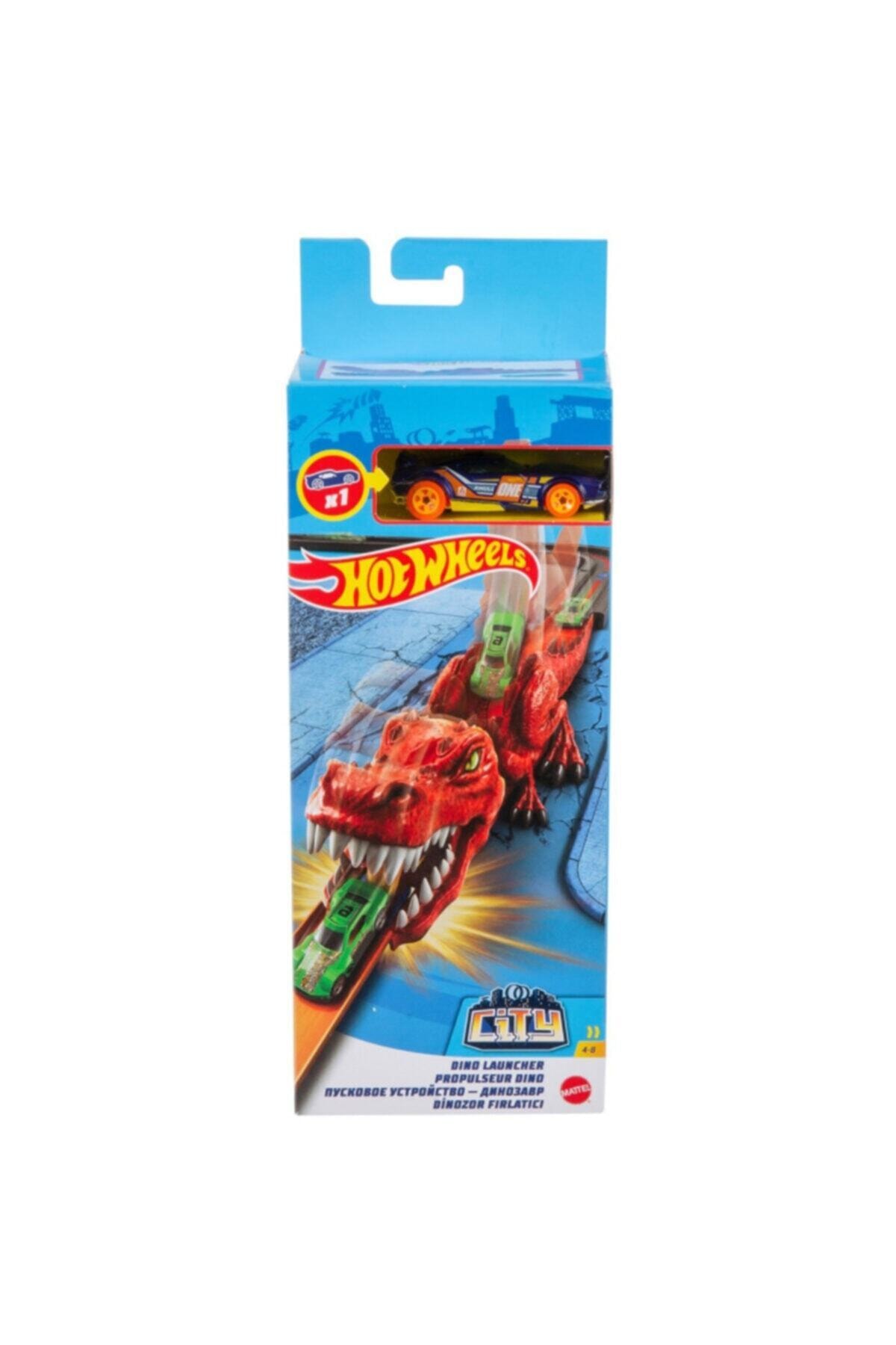 اسباب بازی های فیگور دیگر سری GVF41 HW WILD LAUNCHERS GAME AND RACING SETS HOT WHEELS
