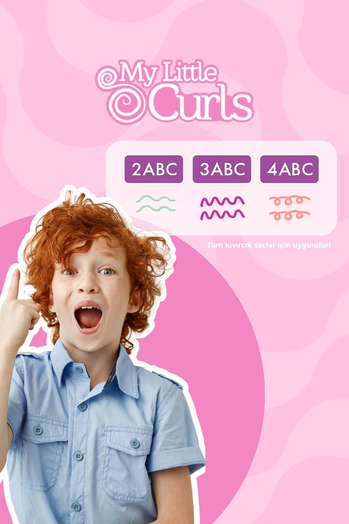 اسپری روشن کننده مو برای کودکان مدل My Little Curls حجم 120 میلی لیتر NOVEX