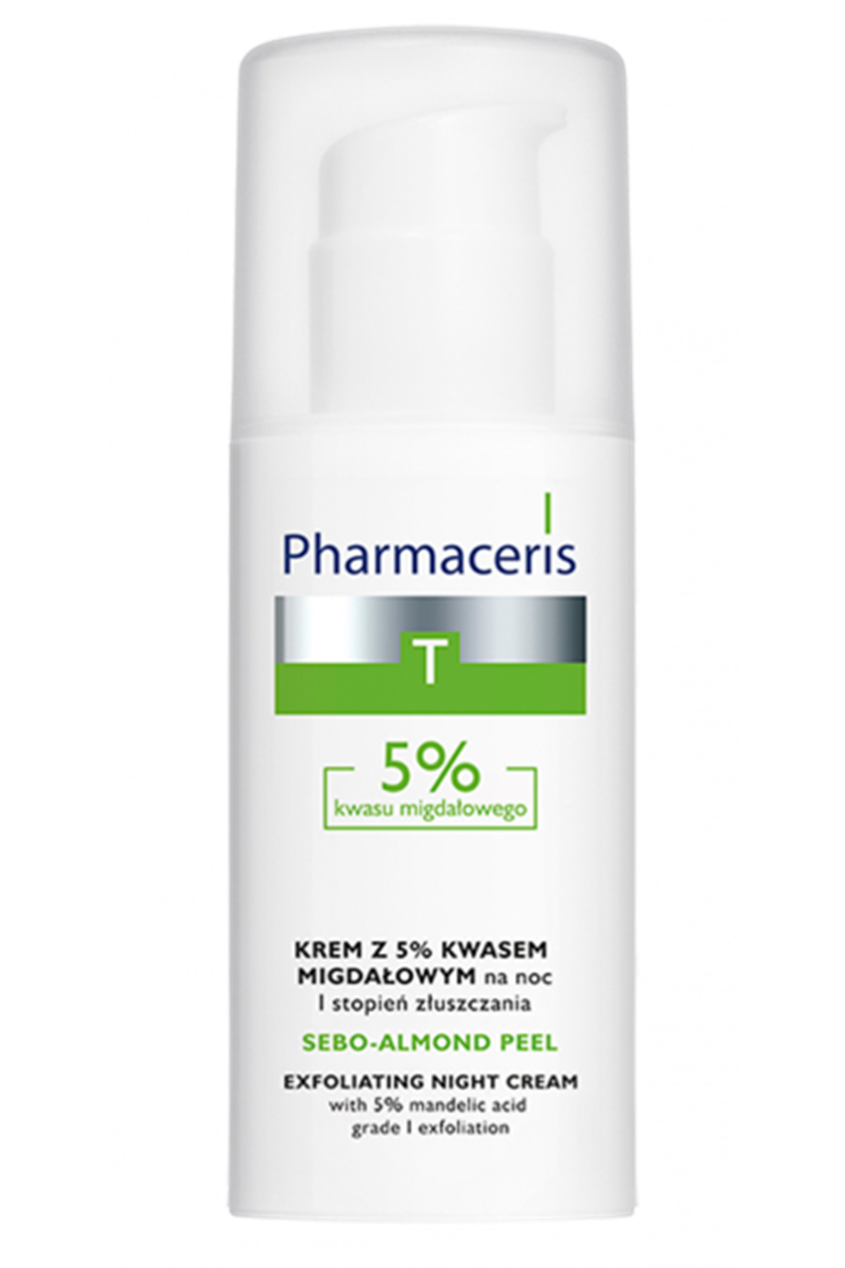 کرم صورت پوست سبو بادام 5% 50 میل Pharmaceris