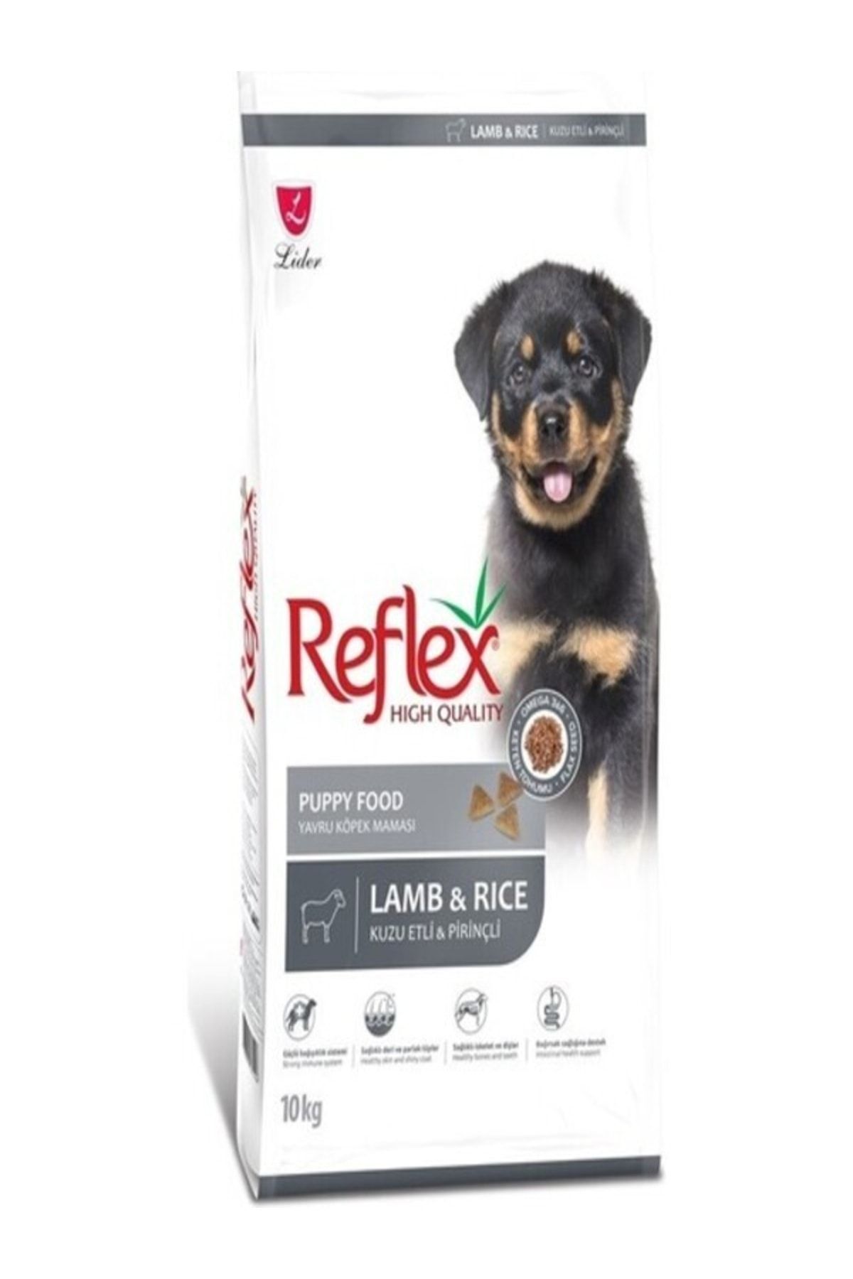 غذای خشک سگ توله‌سگ رفلکس Reflex Puppy Lamb & Rice، ۱۰ کیلوگرم