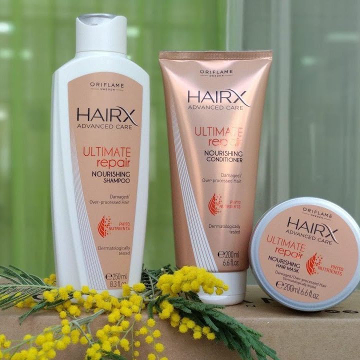 شامپو ترمیم کننده مو اوریفلیم هیریکس 250 میل Hairx