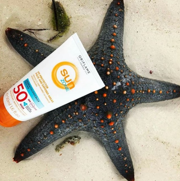 کرم ضدآفتاب و ضدپیری سان زون اوریفلیم Sun Zone SPF 25