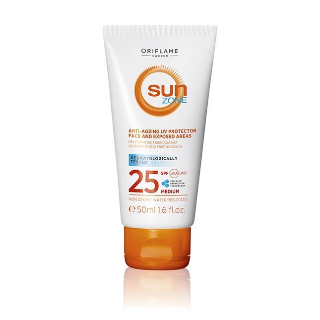 کرم ضدآفتاب و ضدپیری سان زون اوریفلیم Sun Zone SPF 25