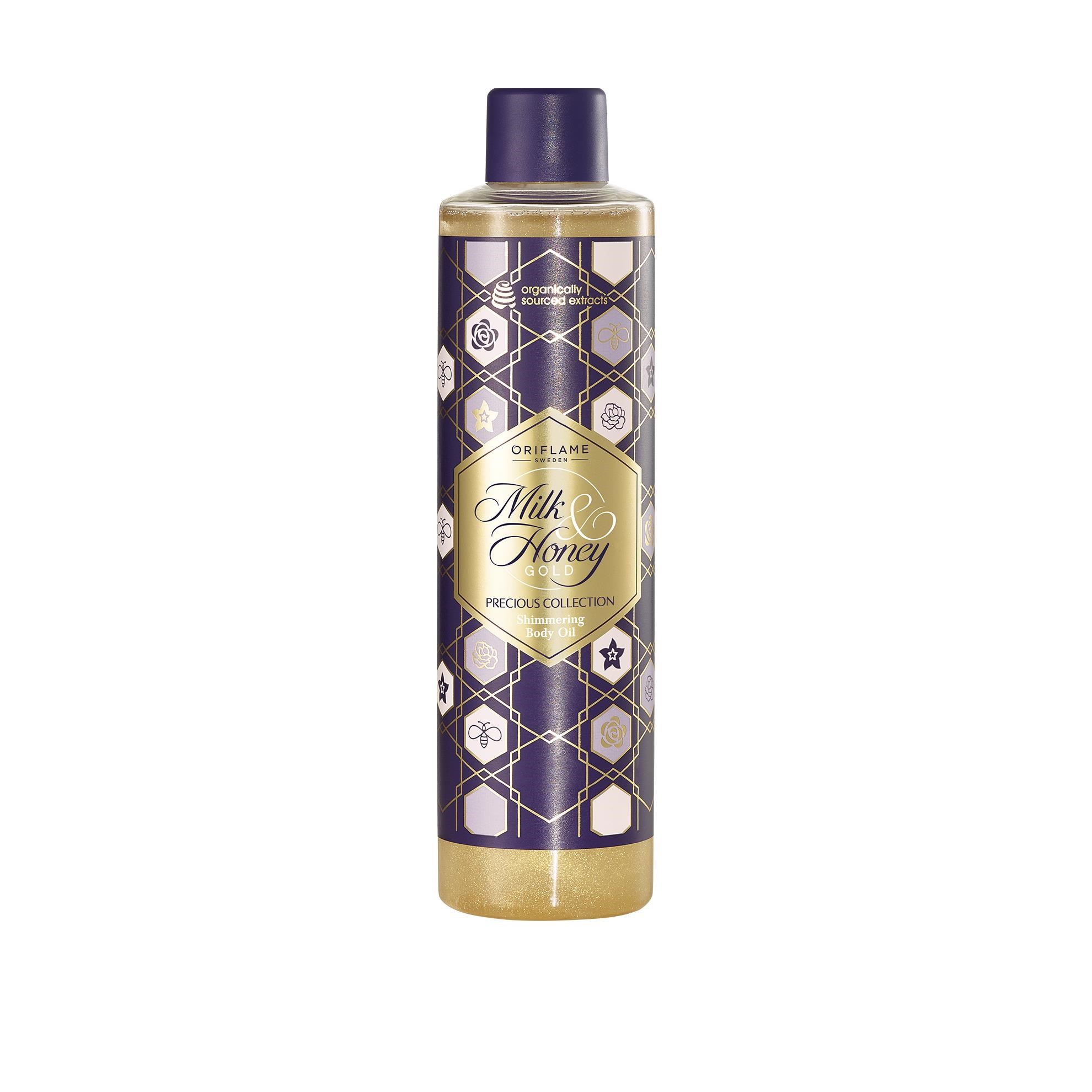 روغن بدن اکلیلی شیروعسل اوریفلیم پرشس Milk Honey Gold