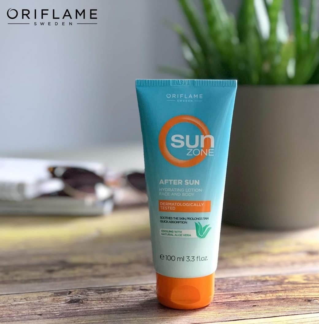 لوسیون آبرسان پوست سان زون بعد از آفتاب اوریفلیم Sun Zone Oriflame