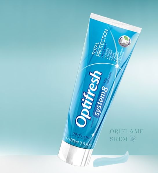 خمیر دندان اپتیفرش اوریفلیم Optifresh System8 Oriflame