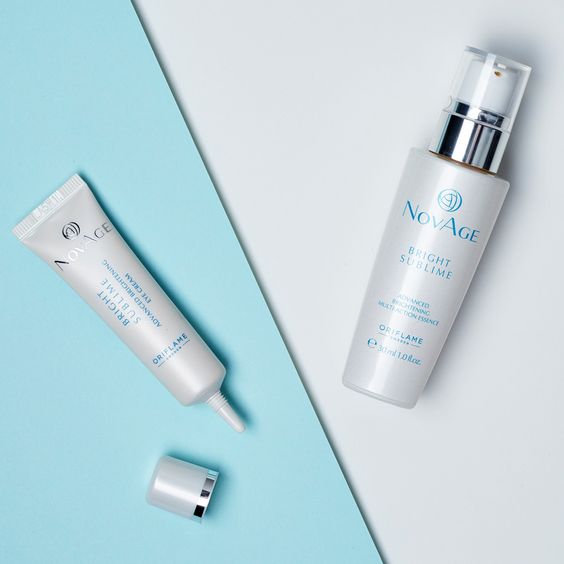 سرم روشن کننده و ضدلک برایت سابلایم نوایج اوریفلیم NOVAGE Bright Oriflame